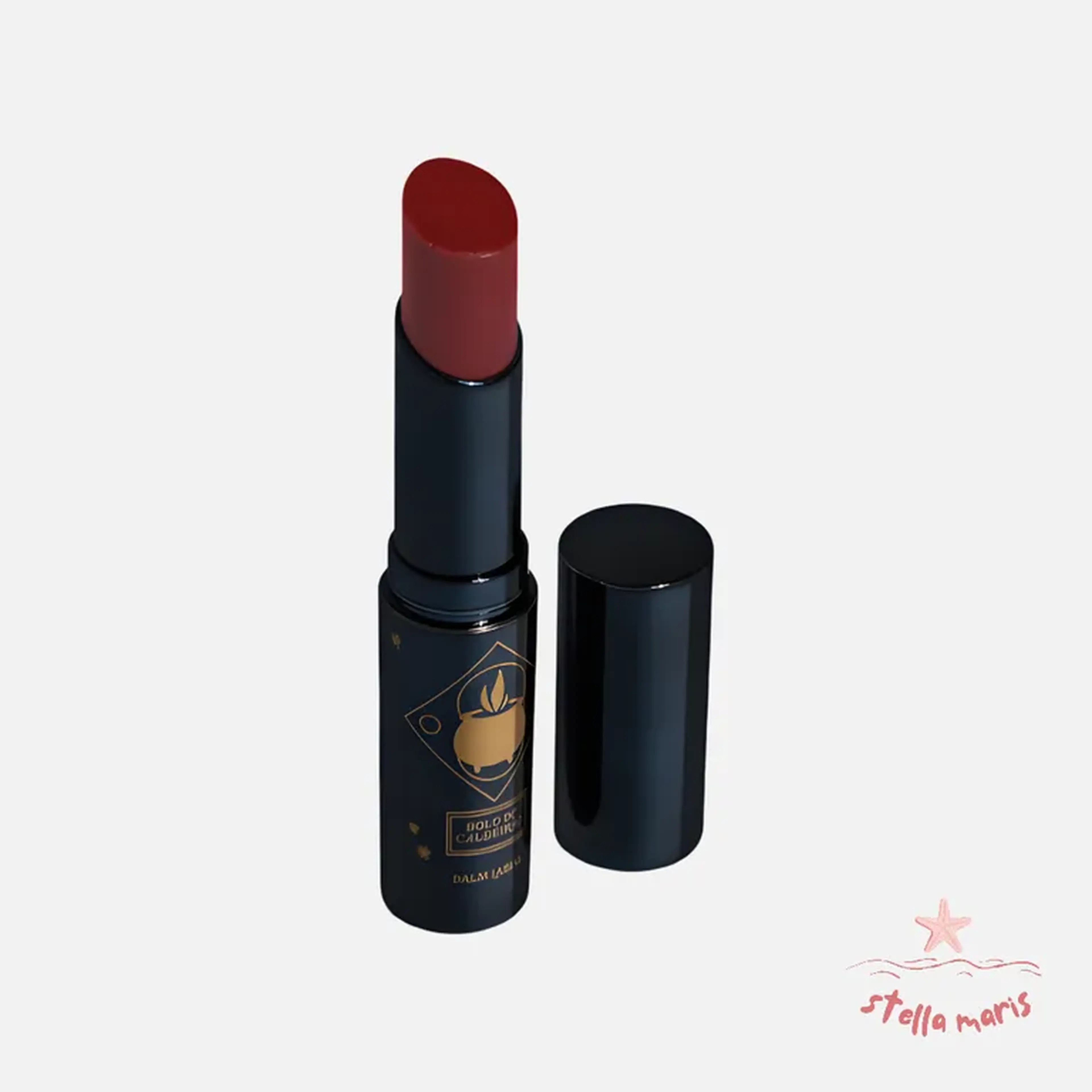 Balm Labial Vermelho Bolo de Caldeirão imagem