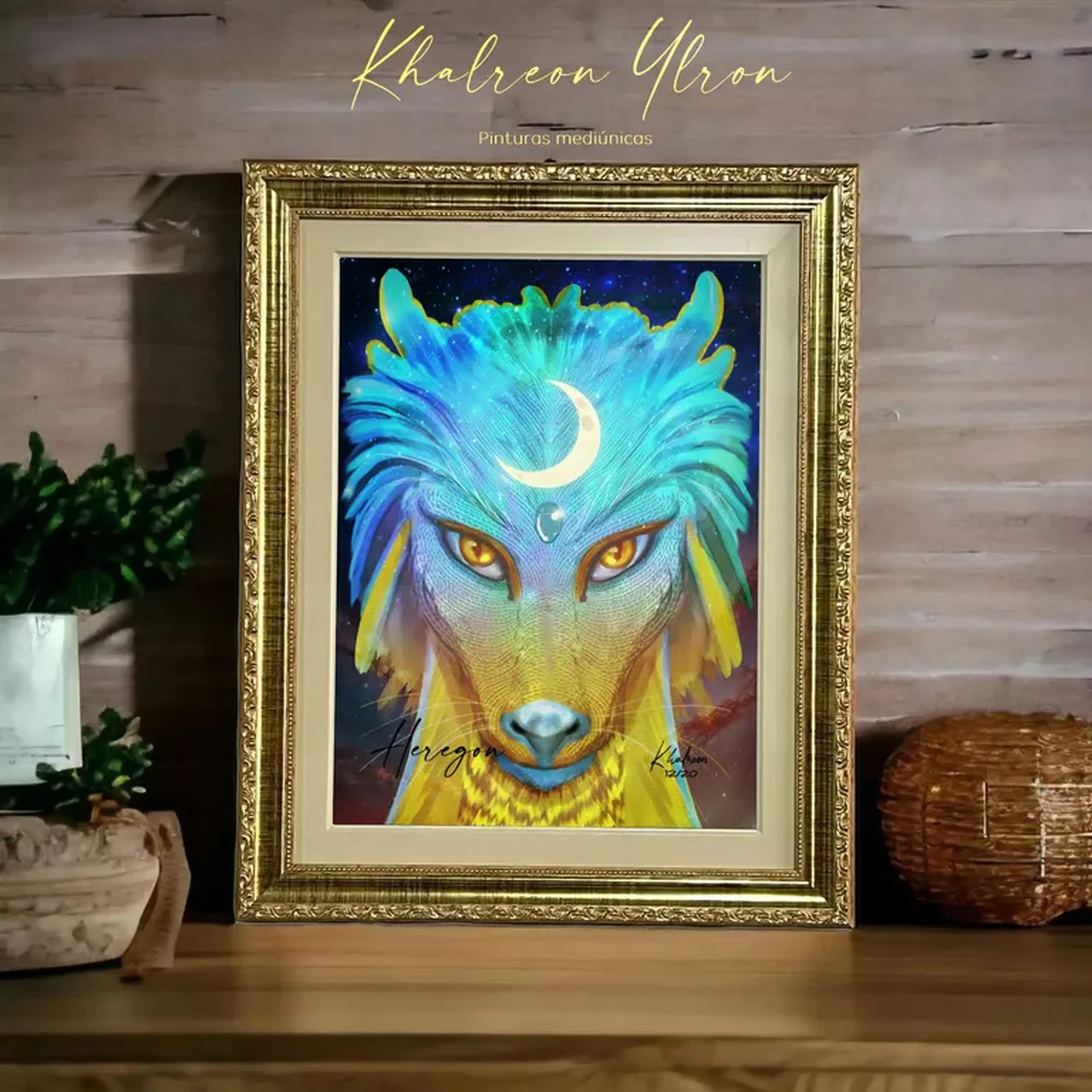 Quadro P- Dragão Heregon imagem