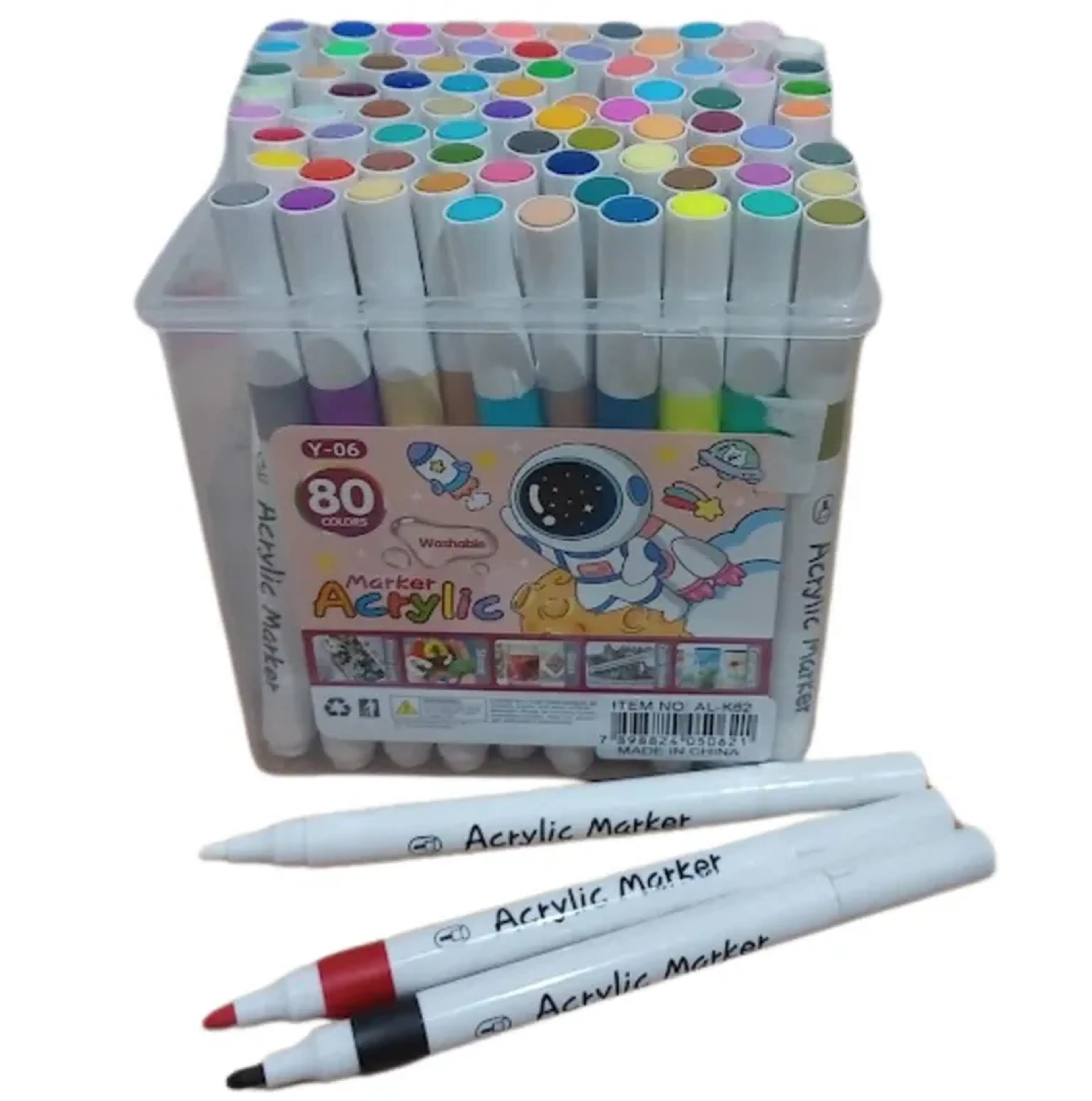 80 Cores Canetas Touch Marker imagem