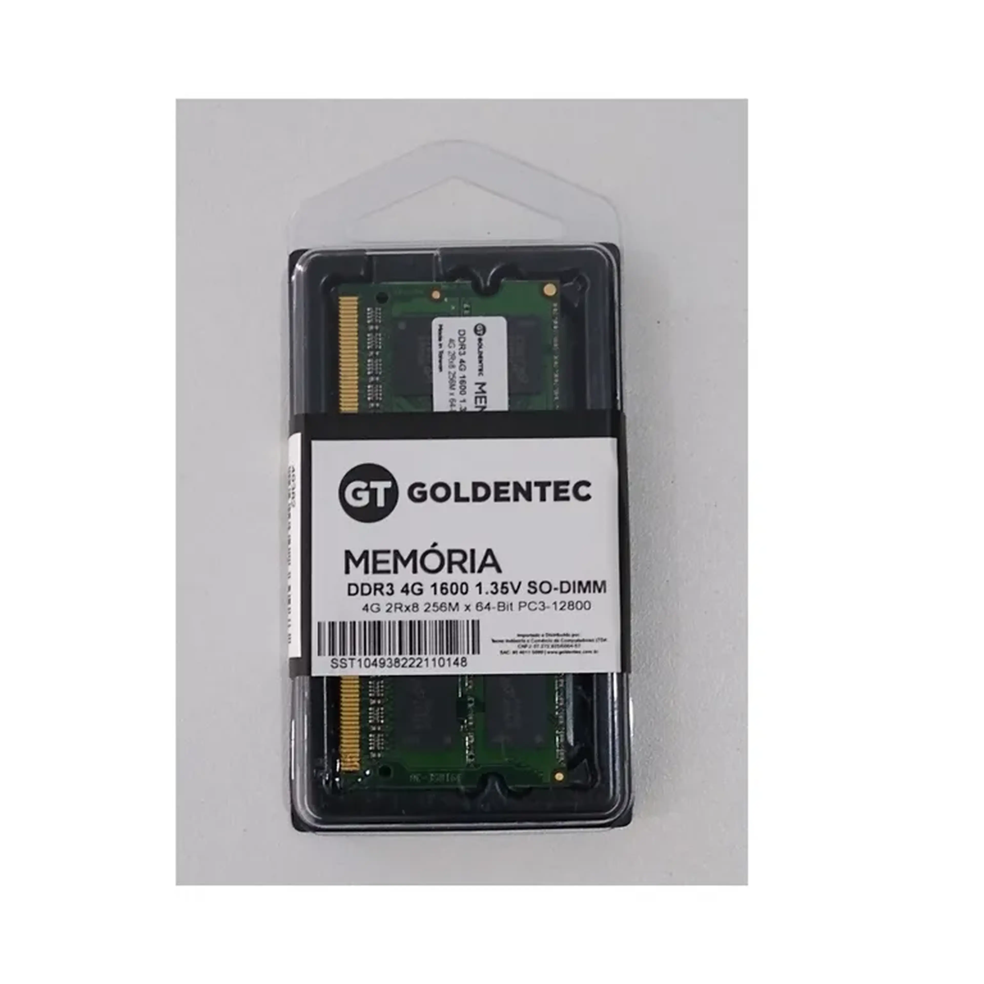 MEMÓRIA DDR3L 4GB 1600MHZ imagem