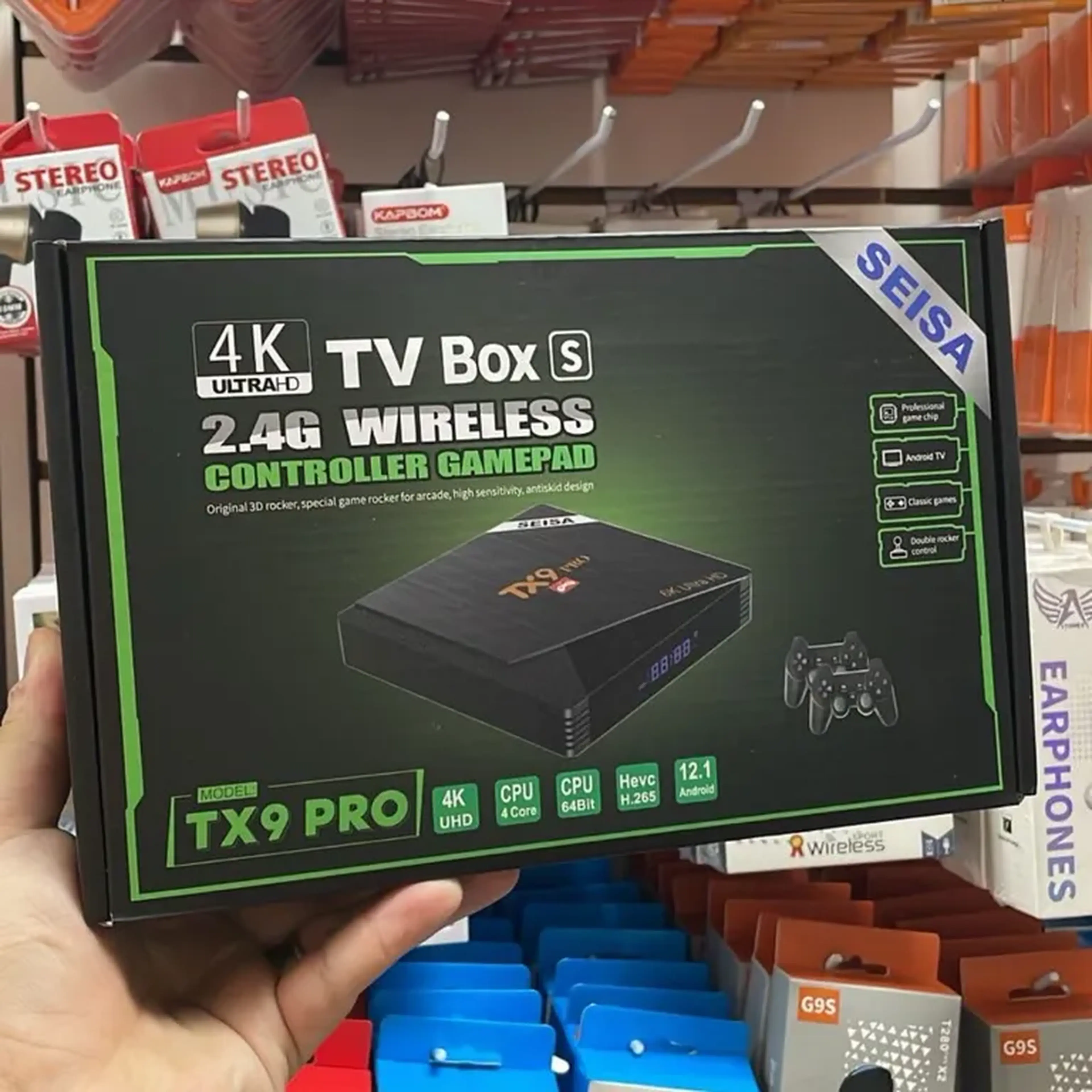 TV Box e Vídeo Game 4K imagem