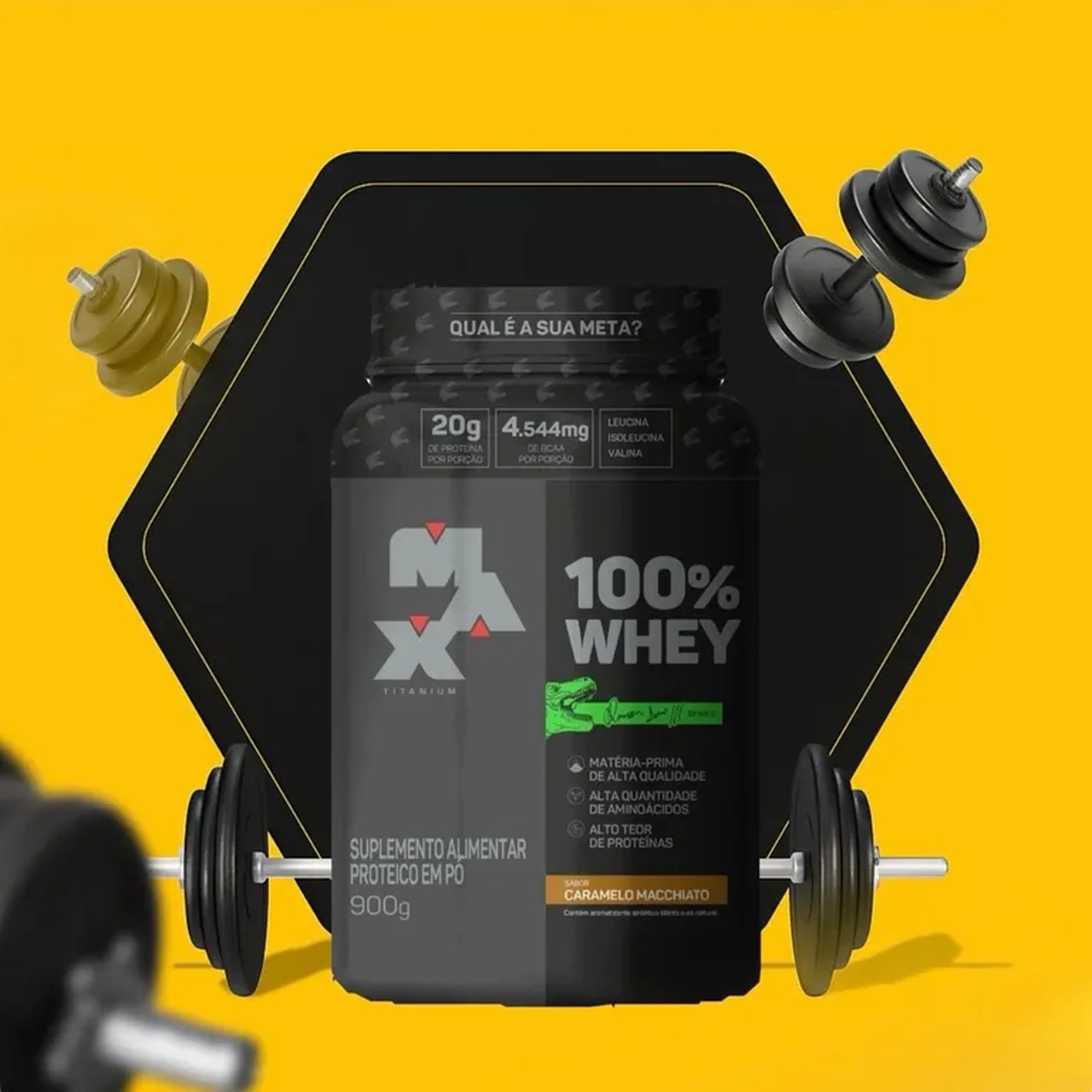 WHEY 100% RAMON DINO imagem