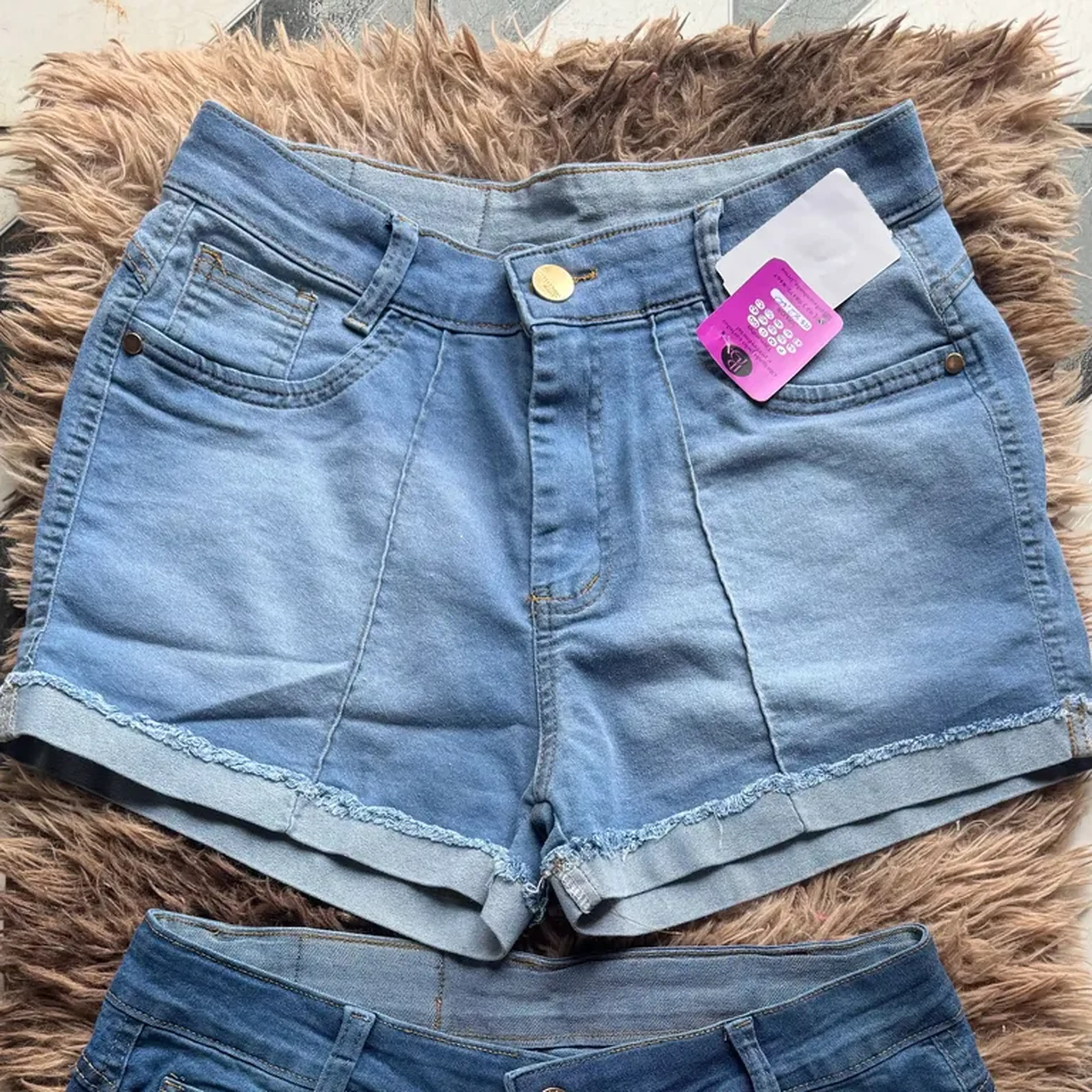 bermuda jeans zanny imagem