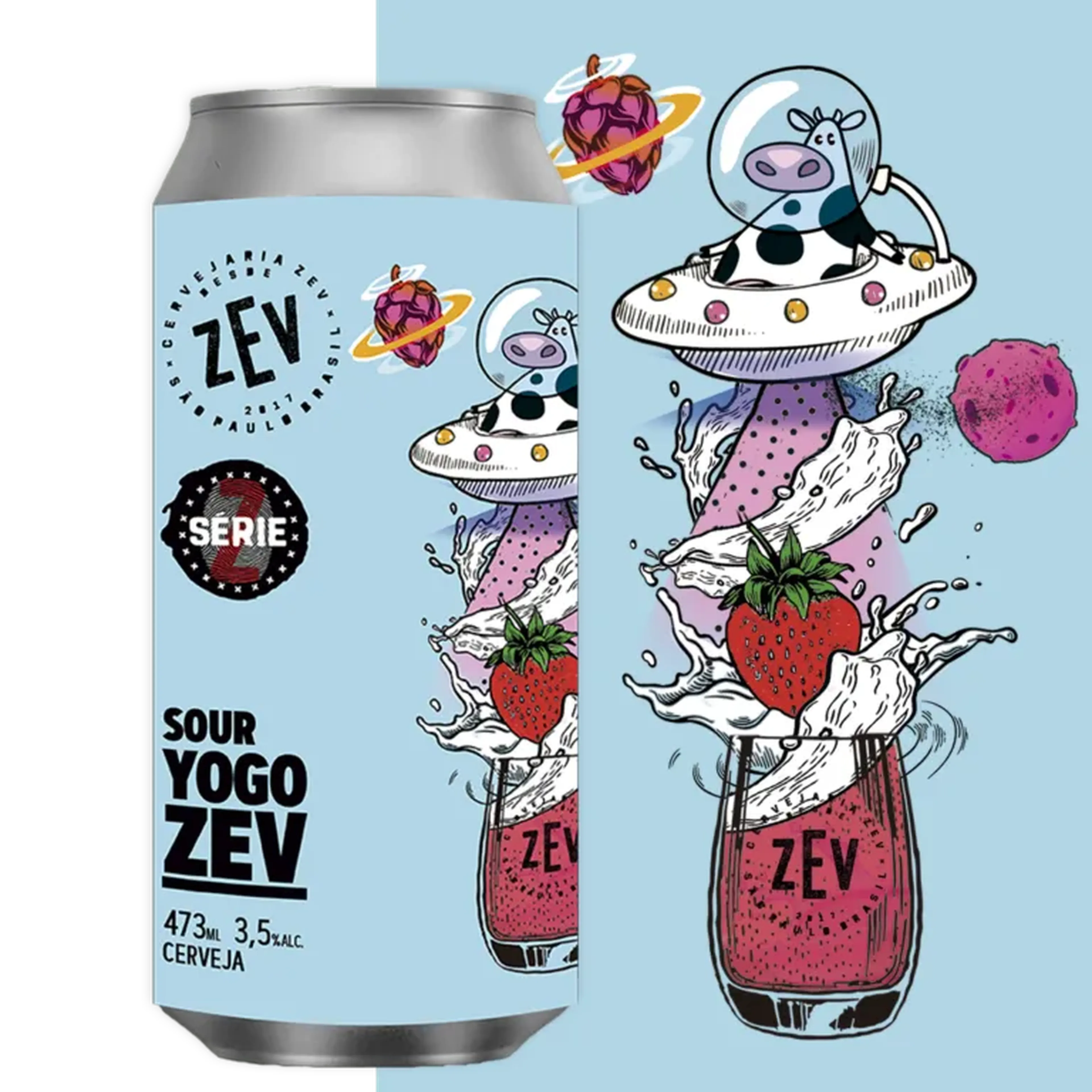 Cerveja ZEV Sour Yogo imagem