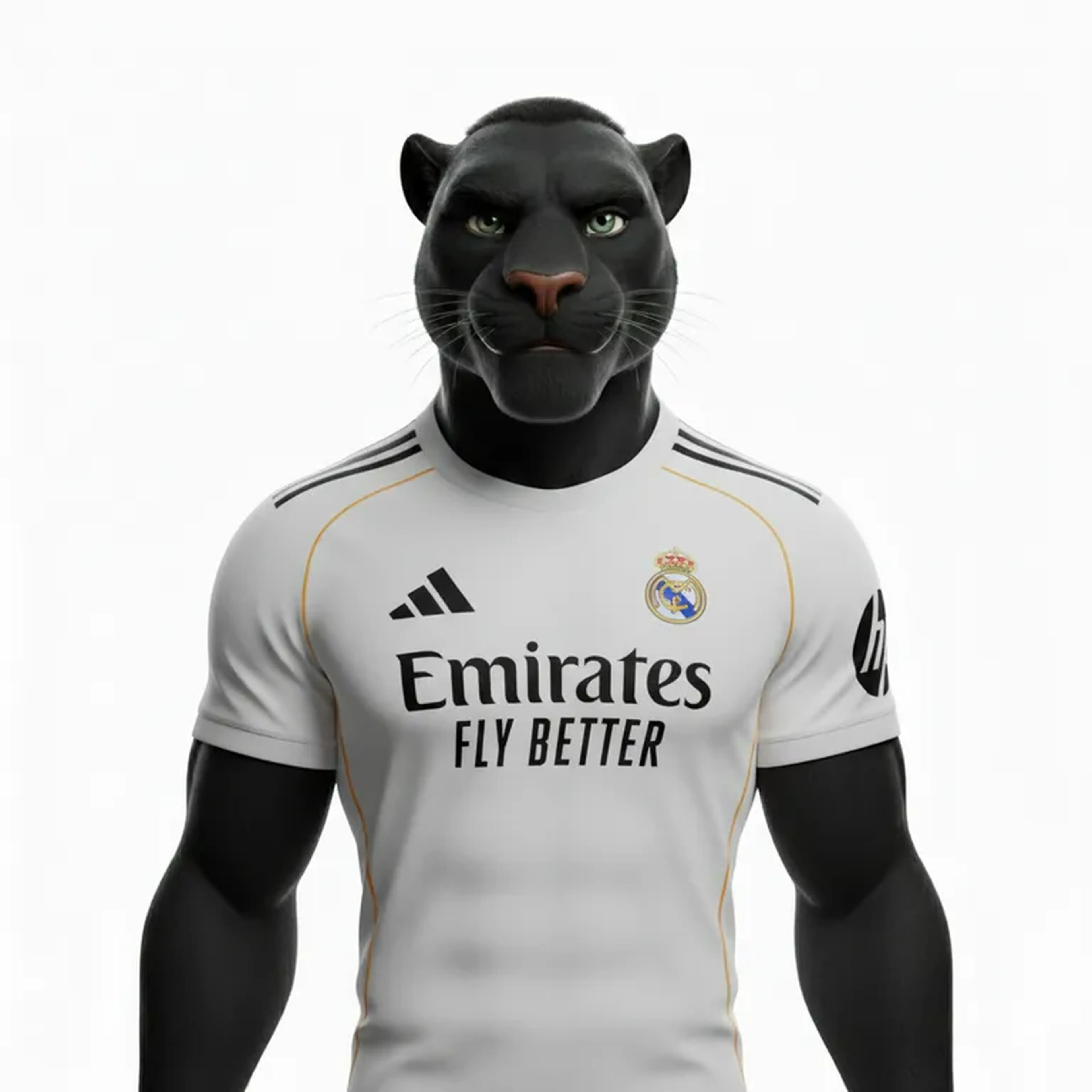 Camisa Real Madrid Home 25-26 Adidas Torcedor Masculina imagem