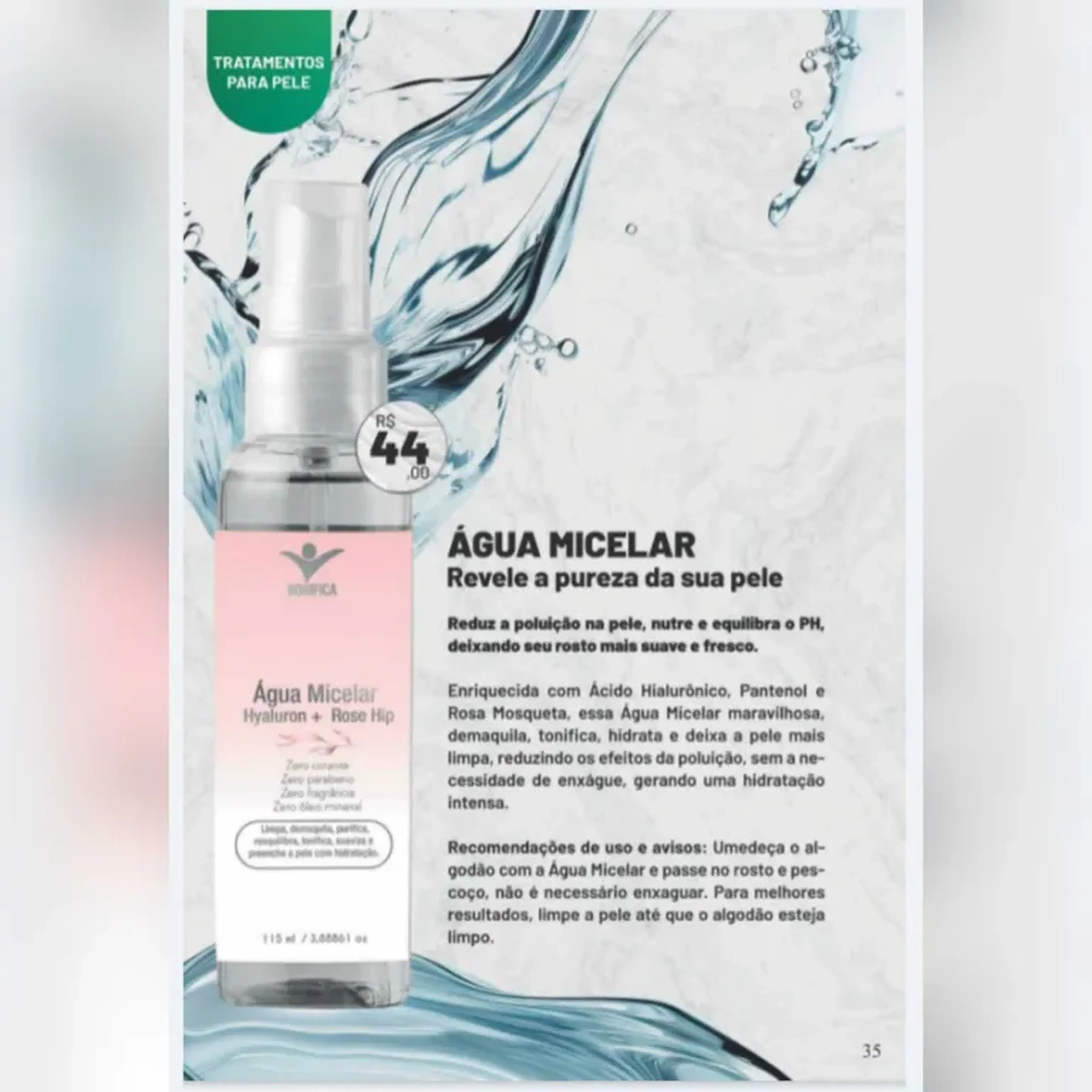 Água Micelar imagem