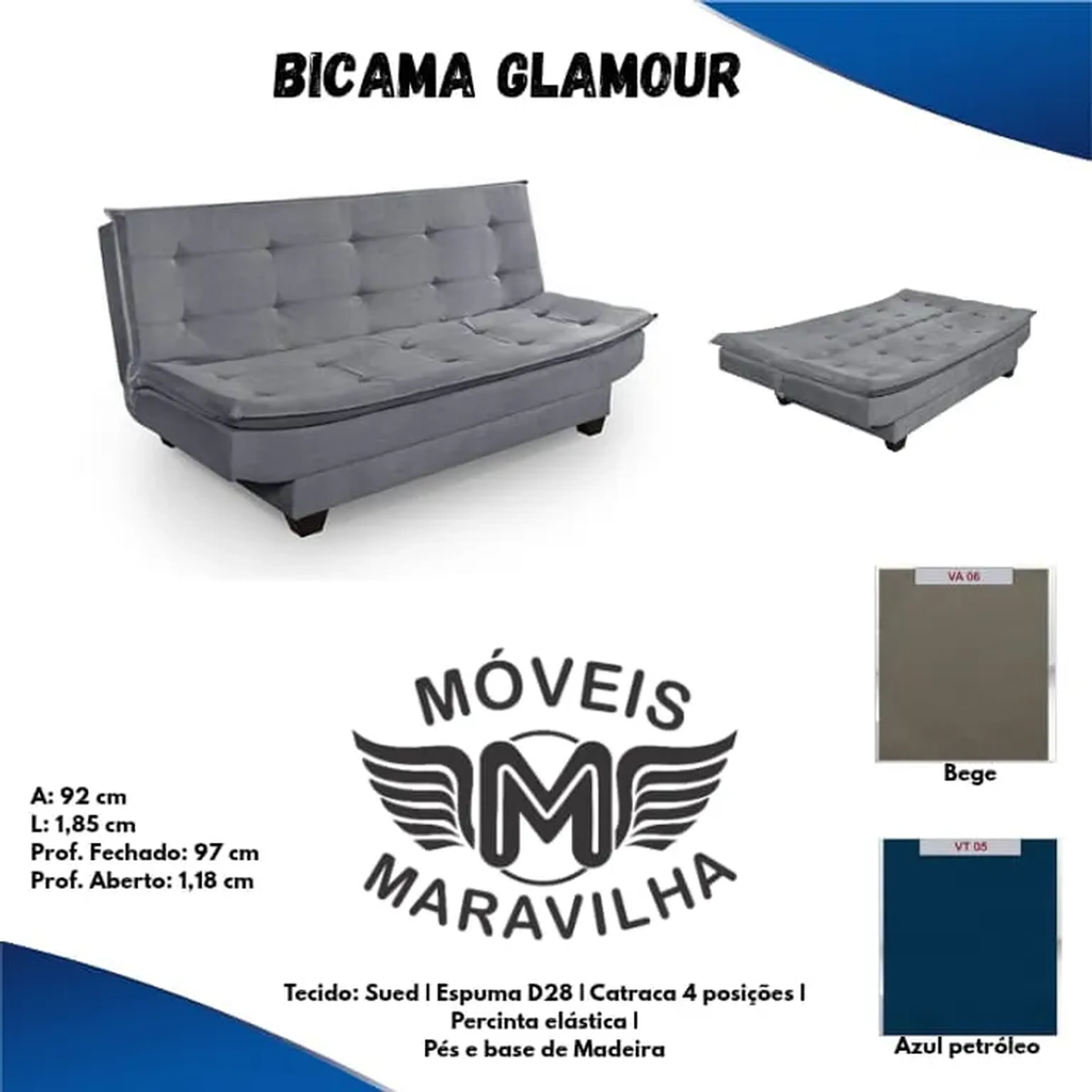 Bicama GLAMOUR imagem