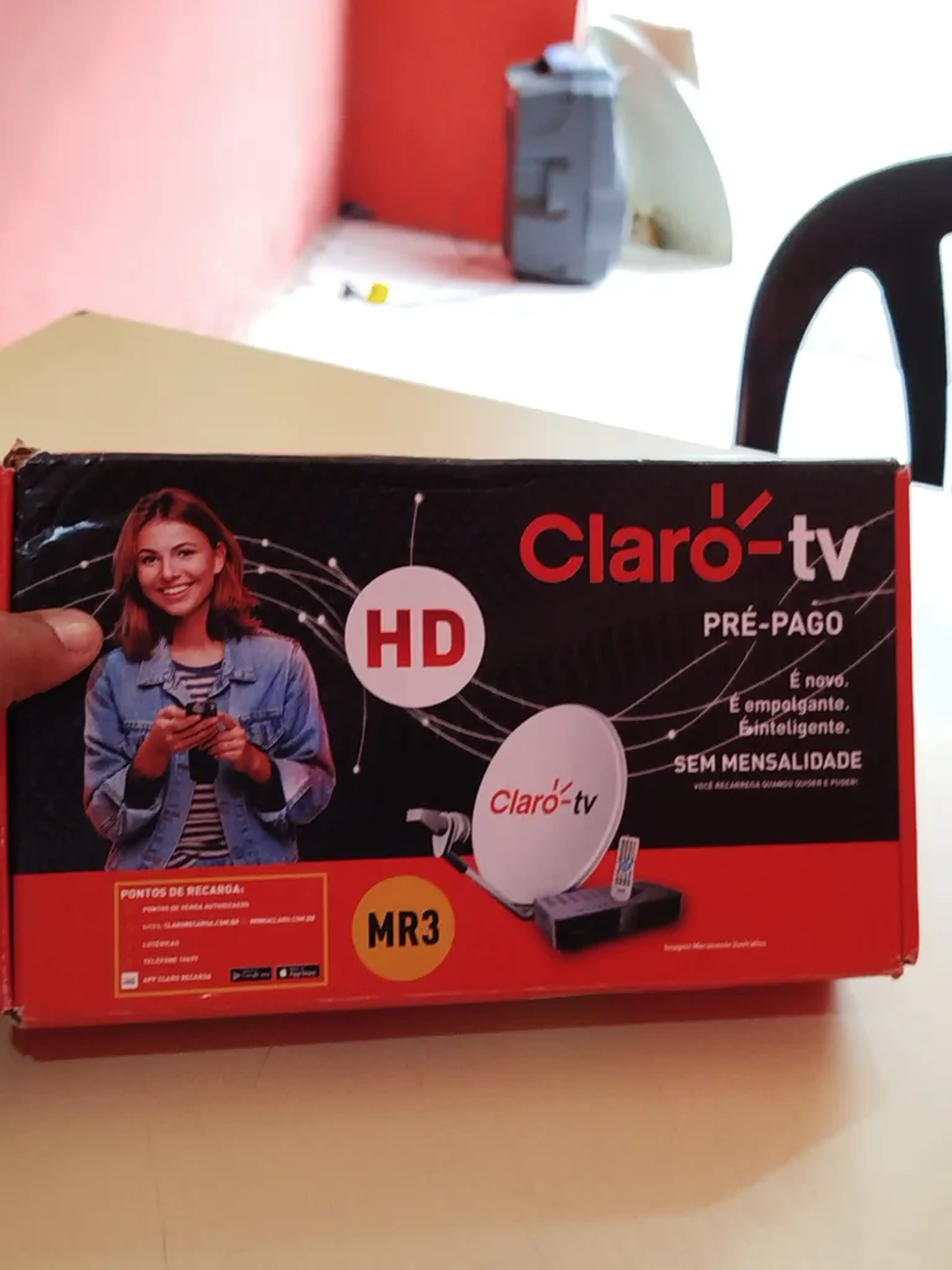 Receptor Claro Tv Pré Pago HD imagem