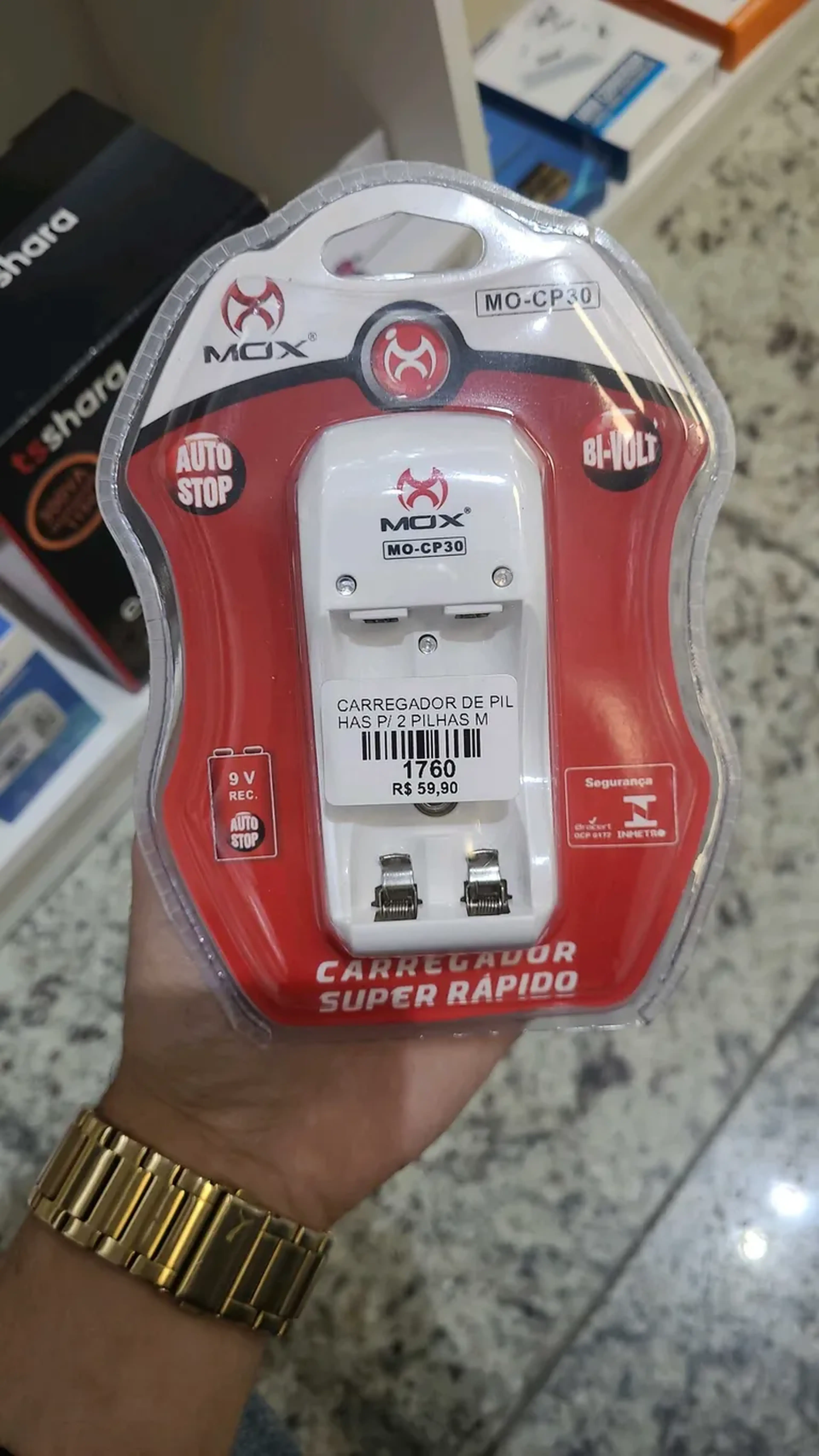 Carregador de Pilhas imagem