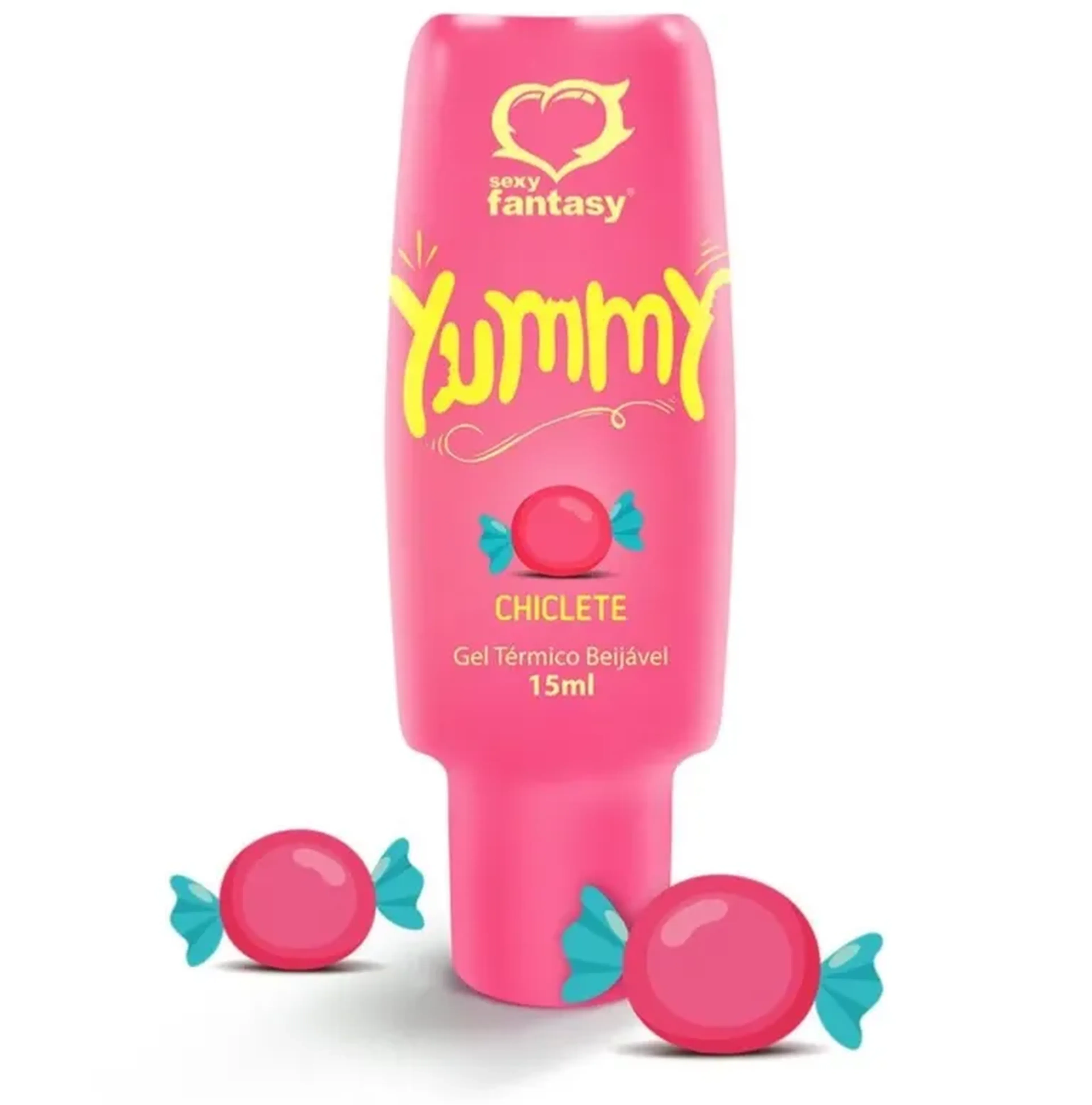 GEL TÉRMICO BEIJÁVEL YUMMY 15ML CHICLETE imagem