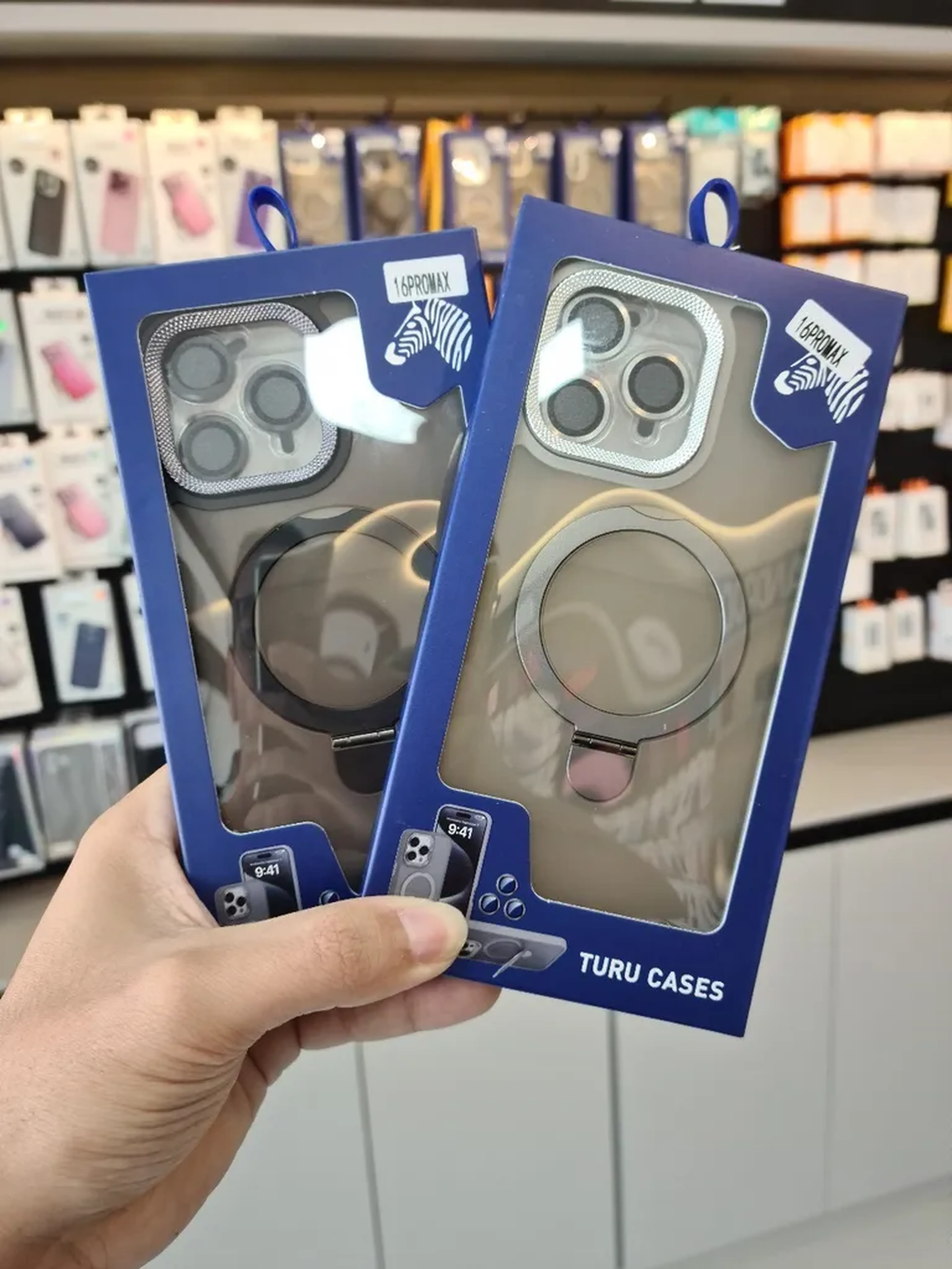 CAPA COM LENTE IPHONE 16 PRO MAX imagem