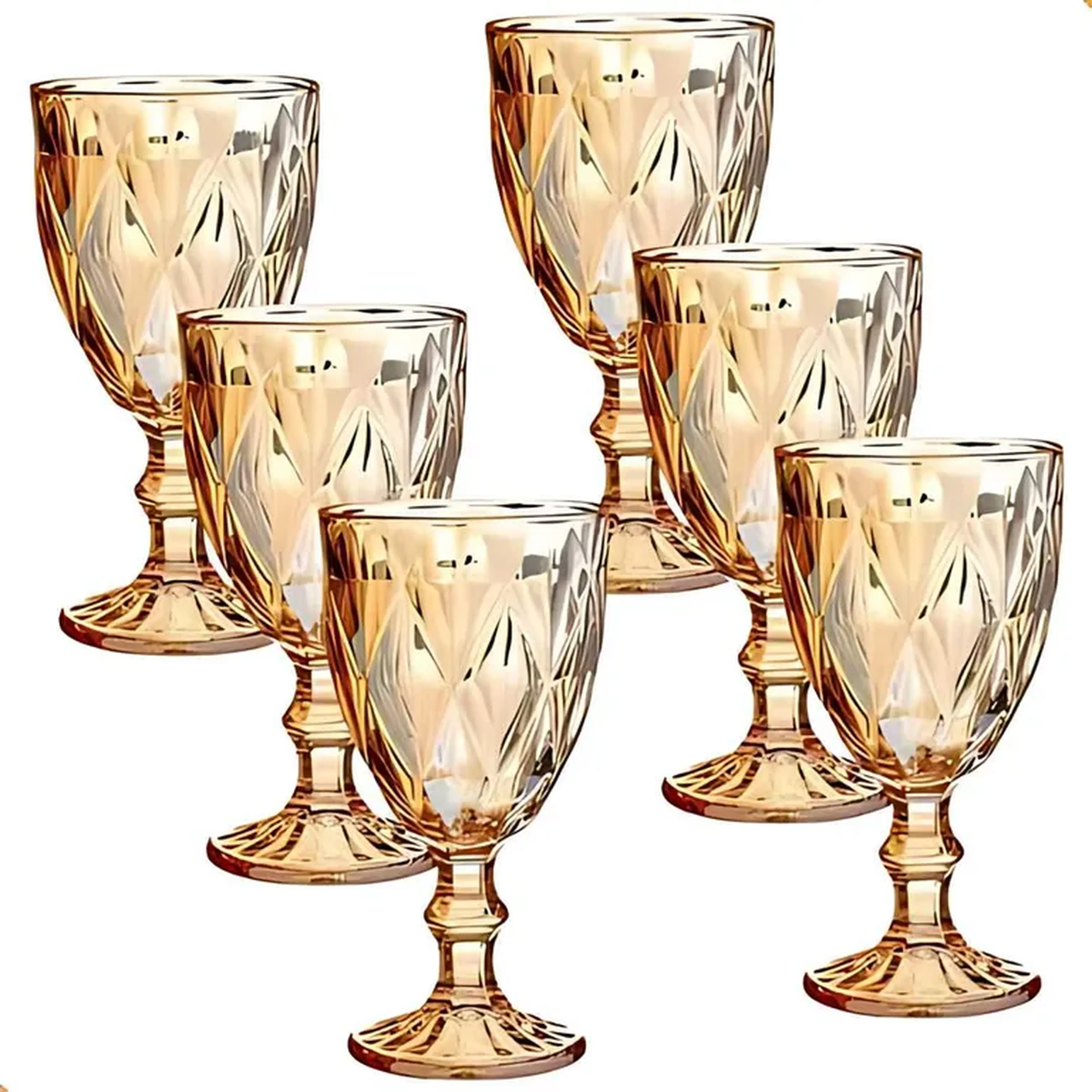Conjunto 6 Taças Âmbar imagem