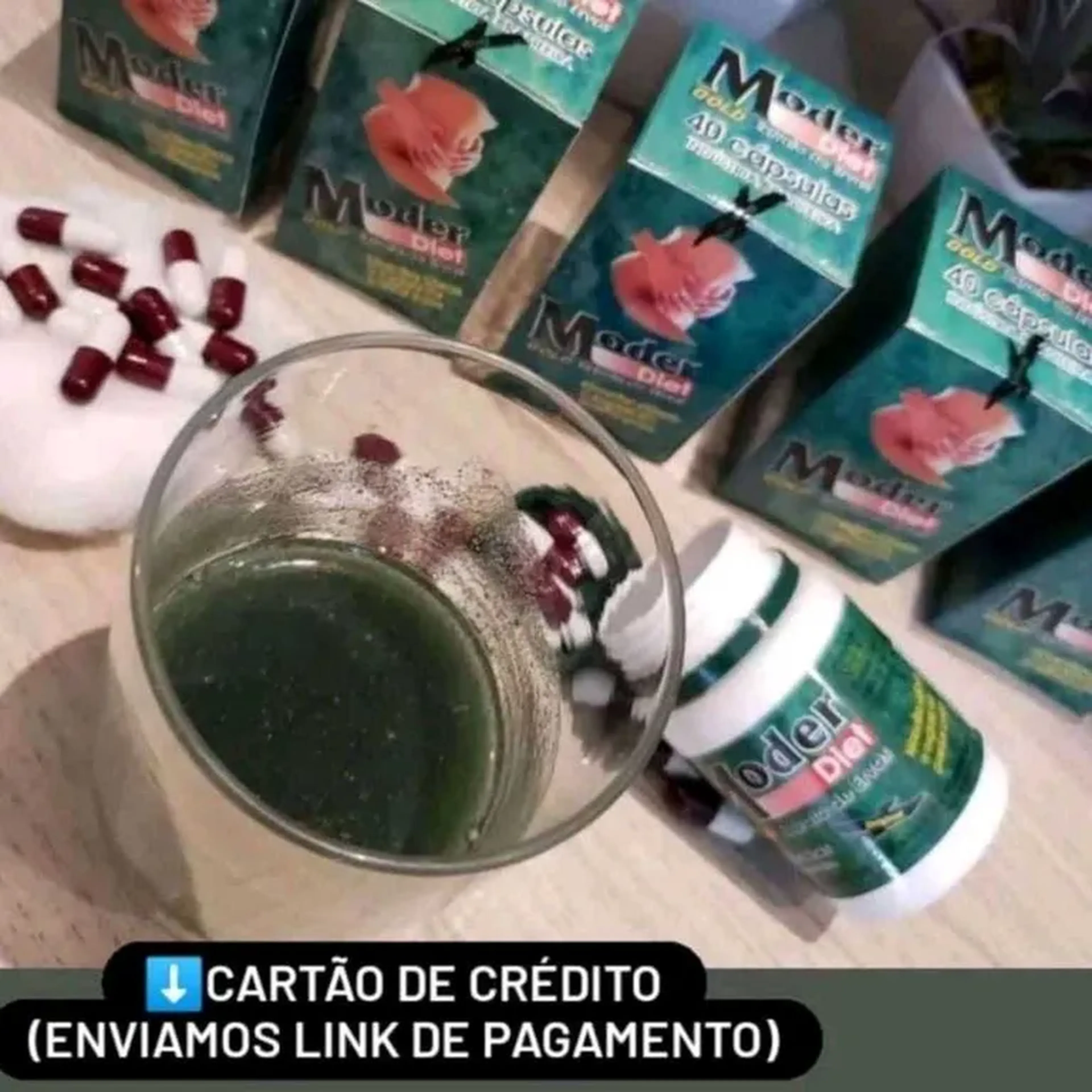 KIT 2 POTES MODER DIET imagem