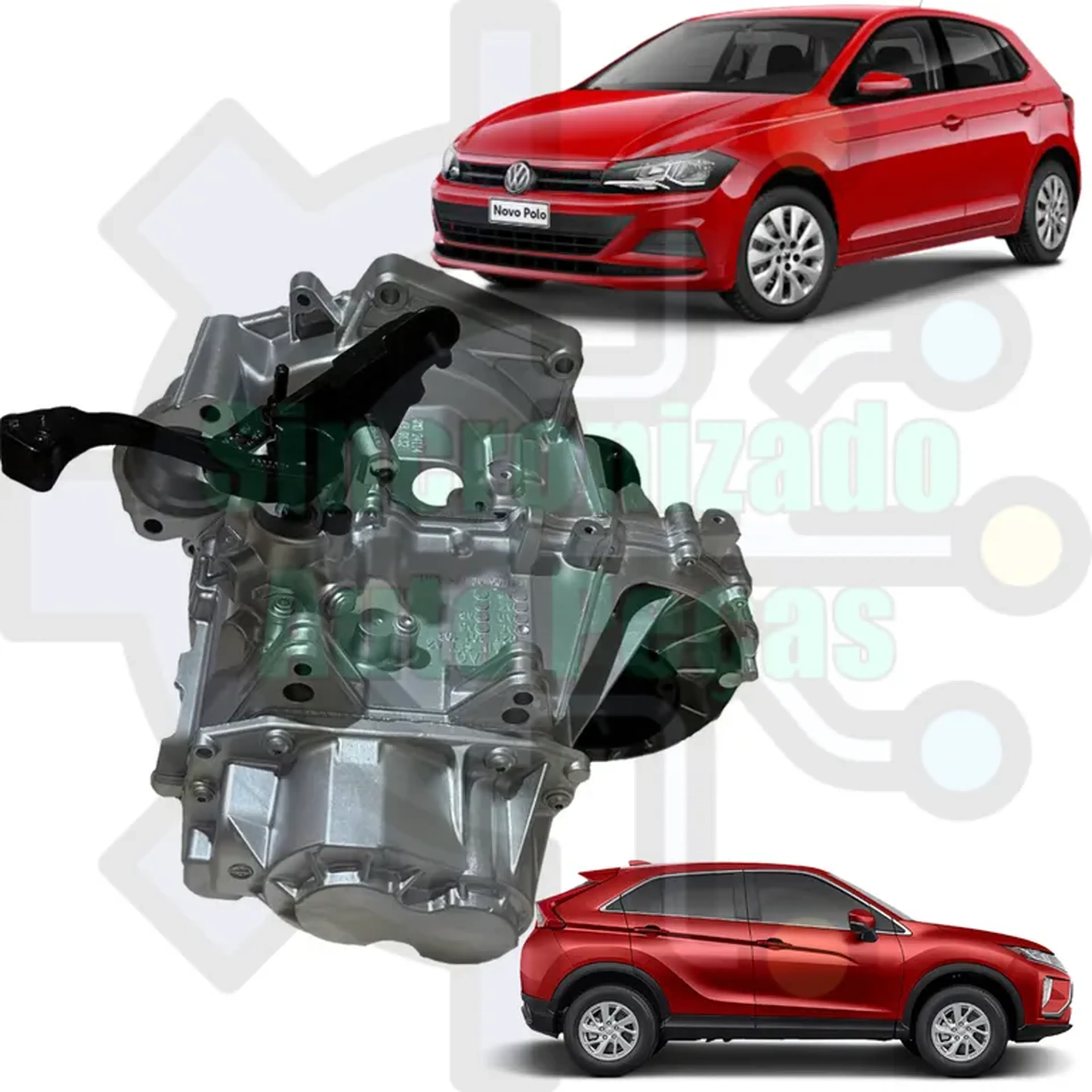 Caixa Cambio Polo Virtus 1.6 Msi 6 Marchas 2018 A 2022 imagem