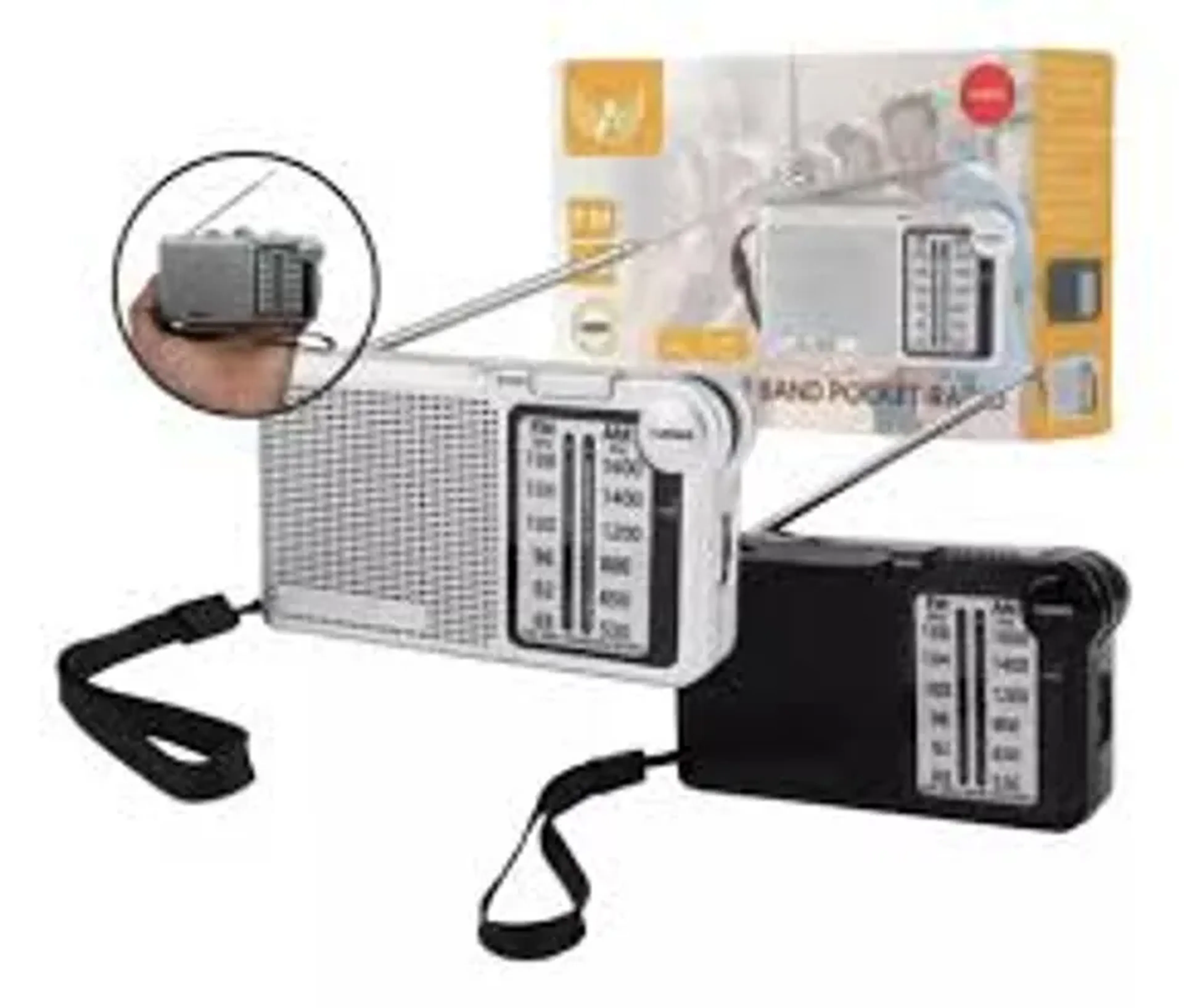 Radio Portatil FM-AM AL-356 imagem