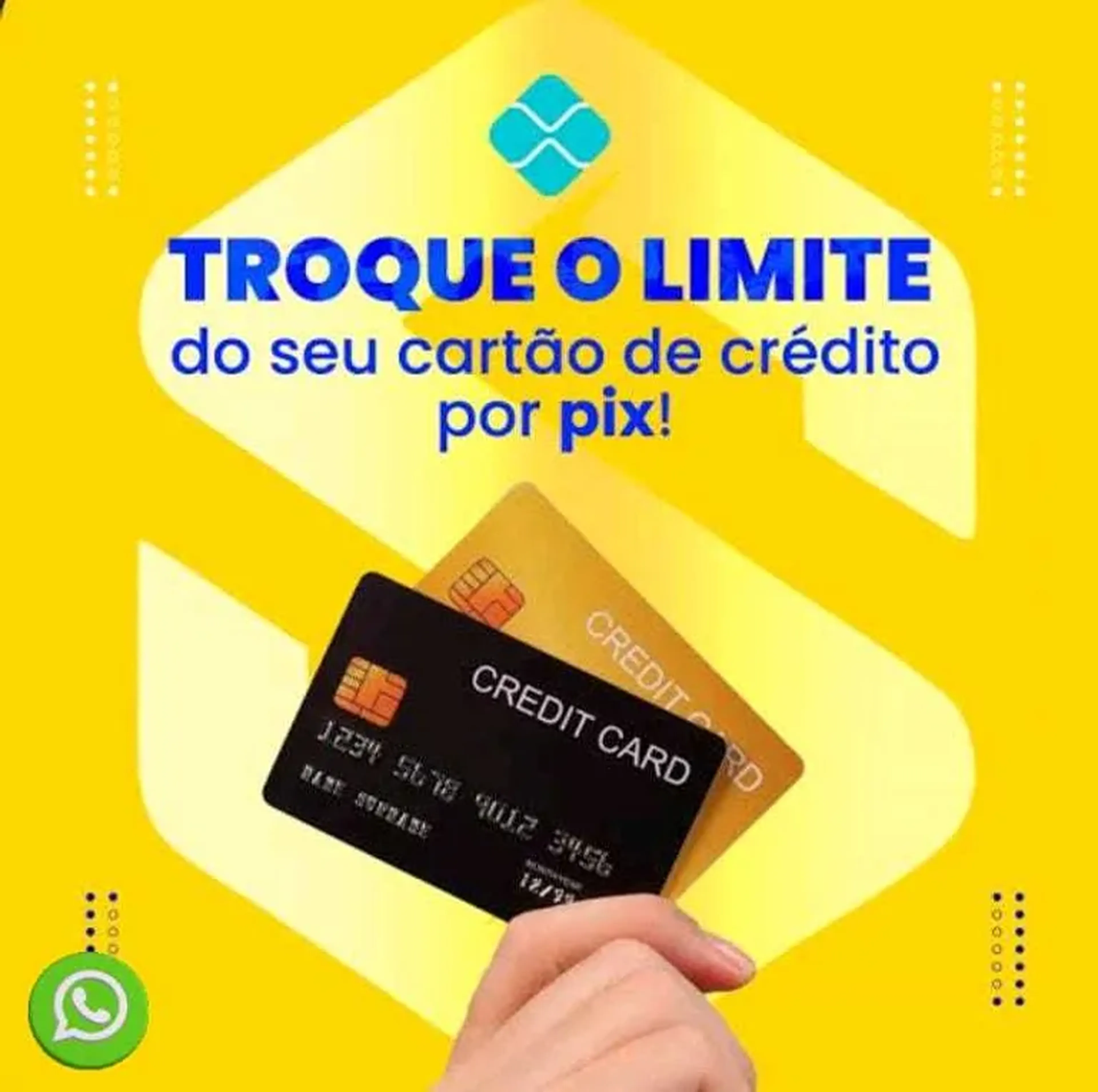 PIX DE 1000 EM 12X115,75 NO CARTÃO SEM TAXA ADICIONAL. imagem