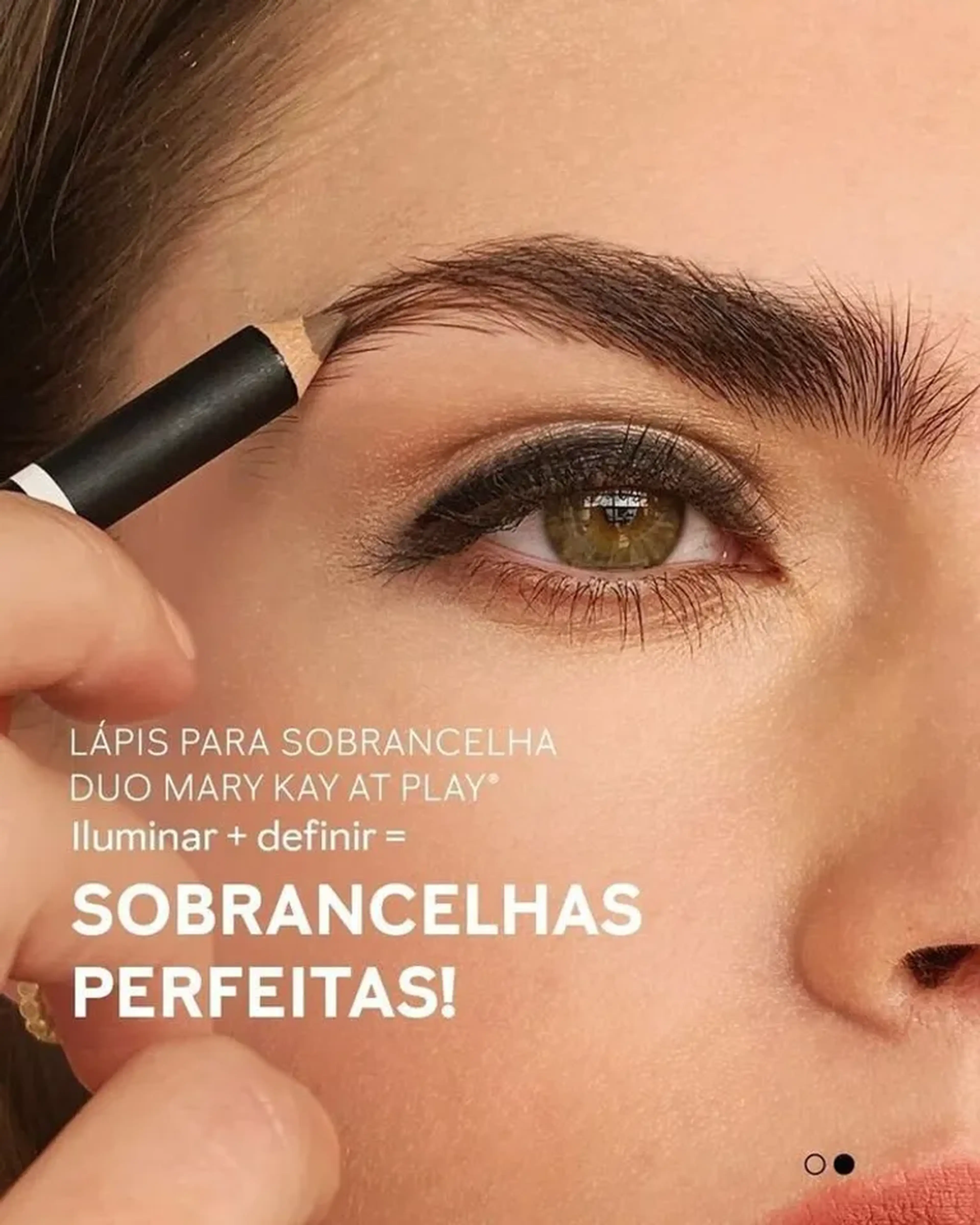 Lápis para sobrancelha do da Mary Kay True Brown imagem