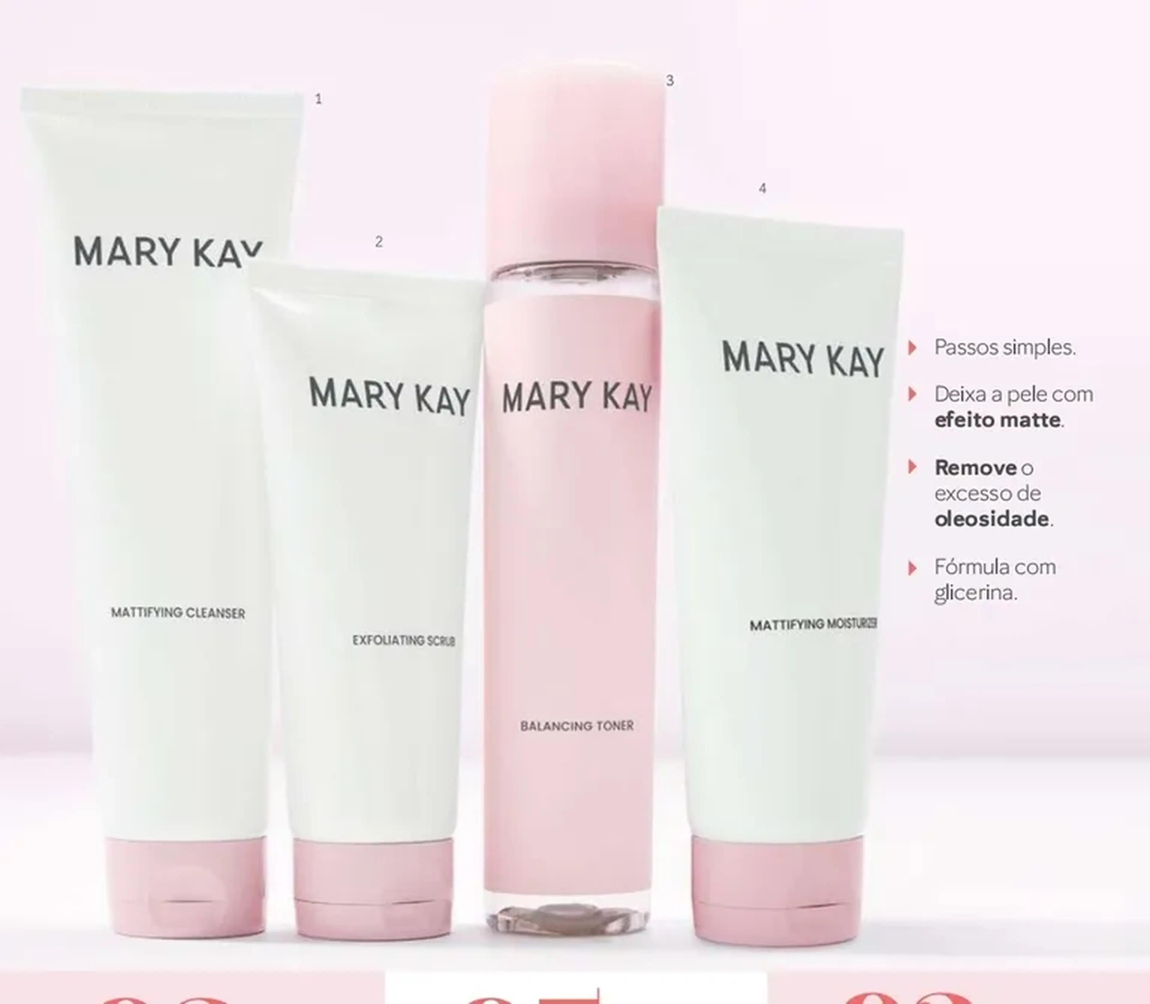 Kit Mary Kay passo a passo da rotina imagem