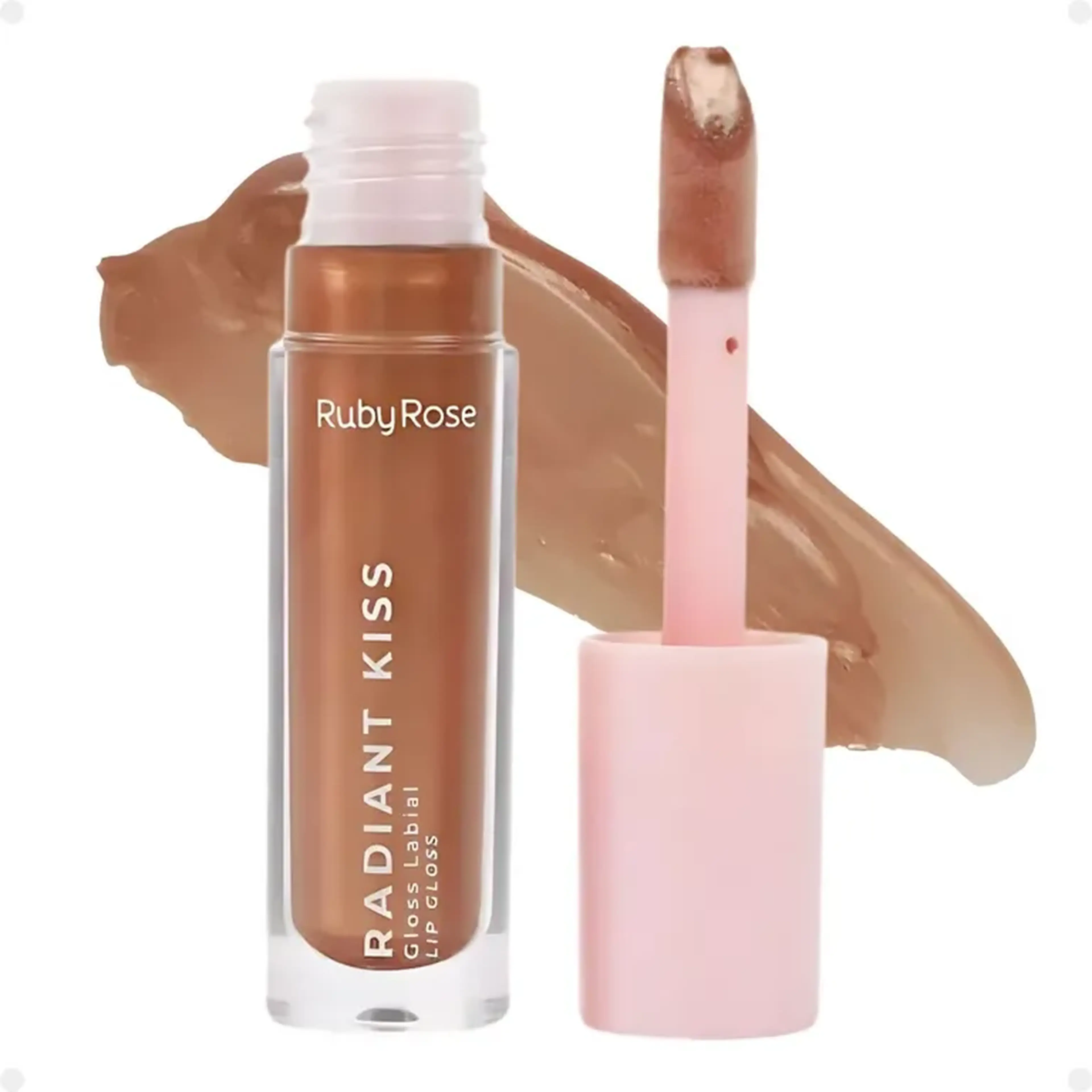 Gloss Labial Ruby Rose Radiant Kiss Rk40 Hb-l6400-4 imagem