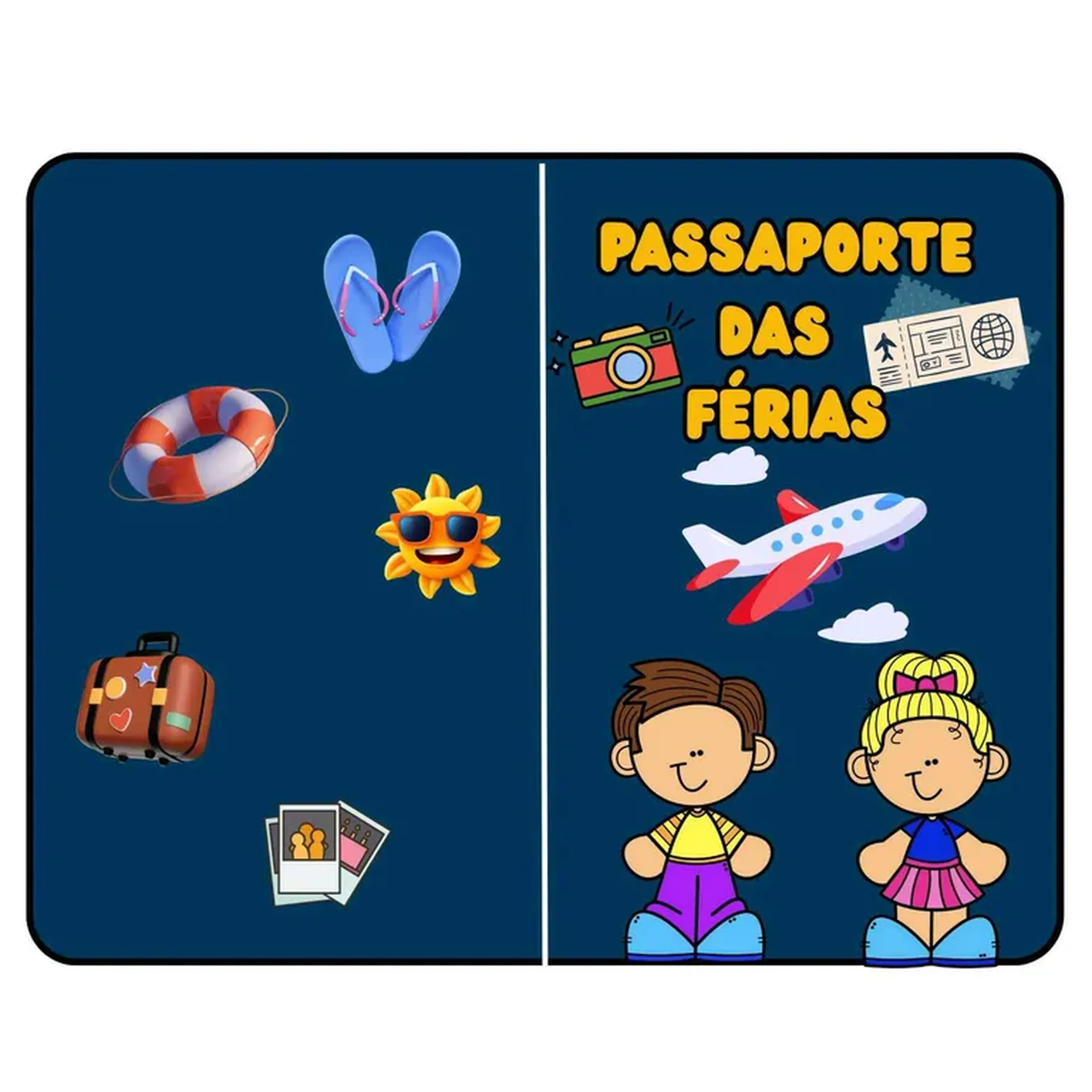 Kit Passaporte de Férias em PDF imagem