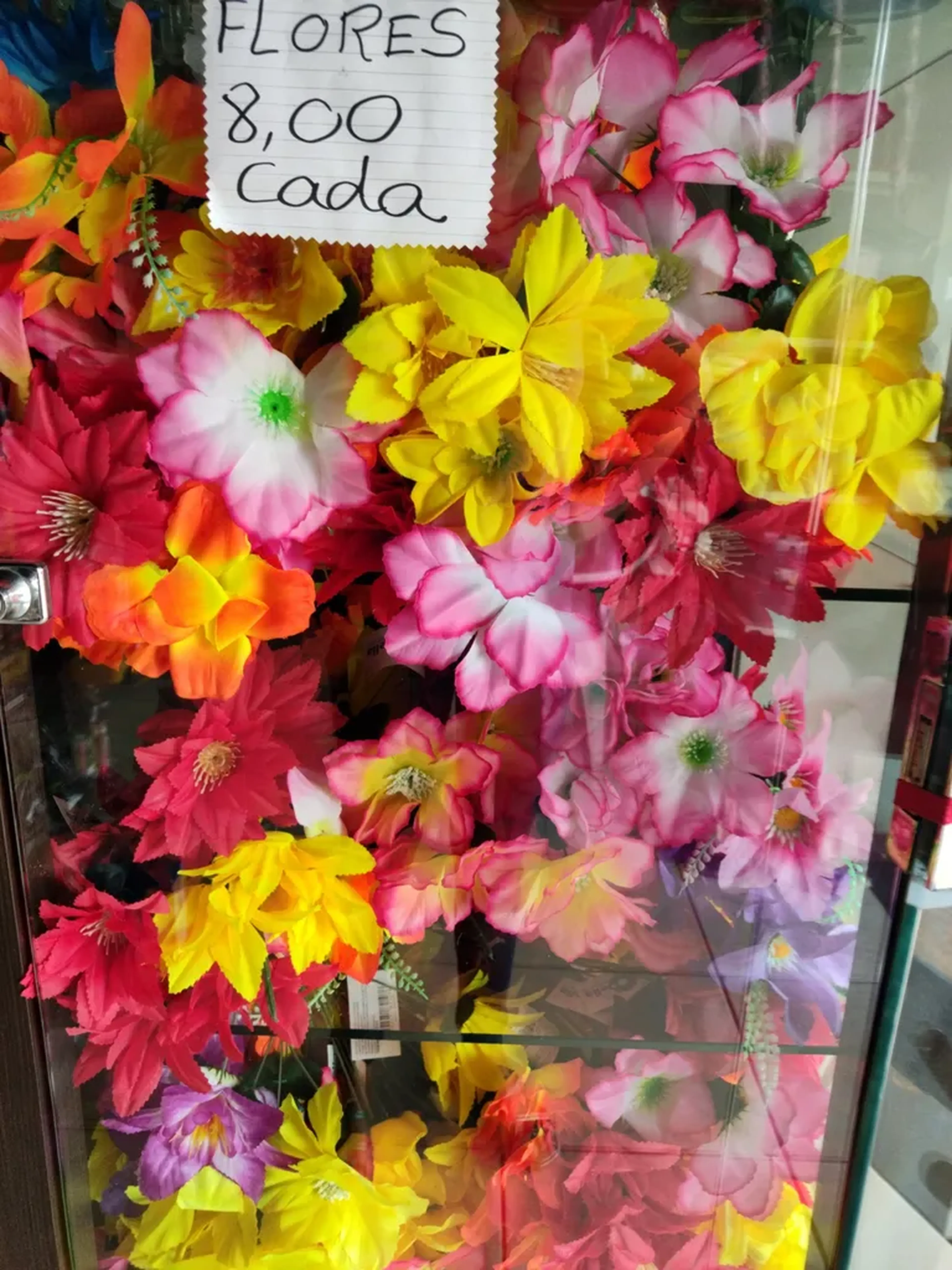 Flores artificiais imagem