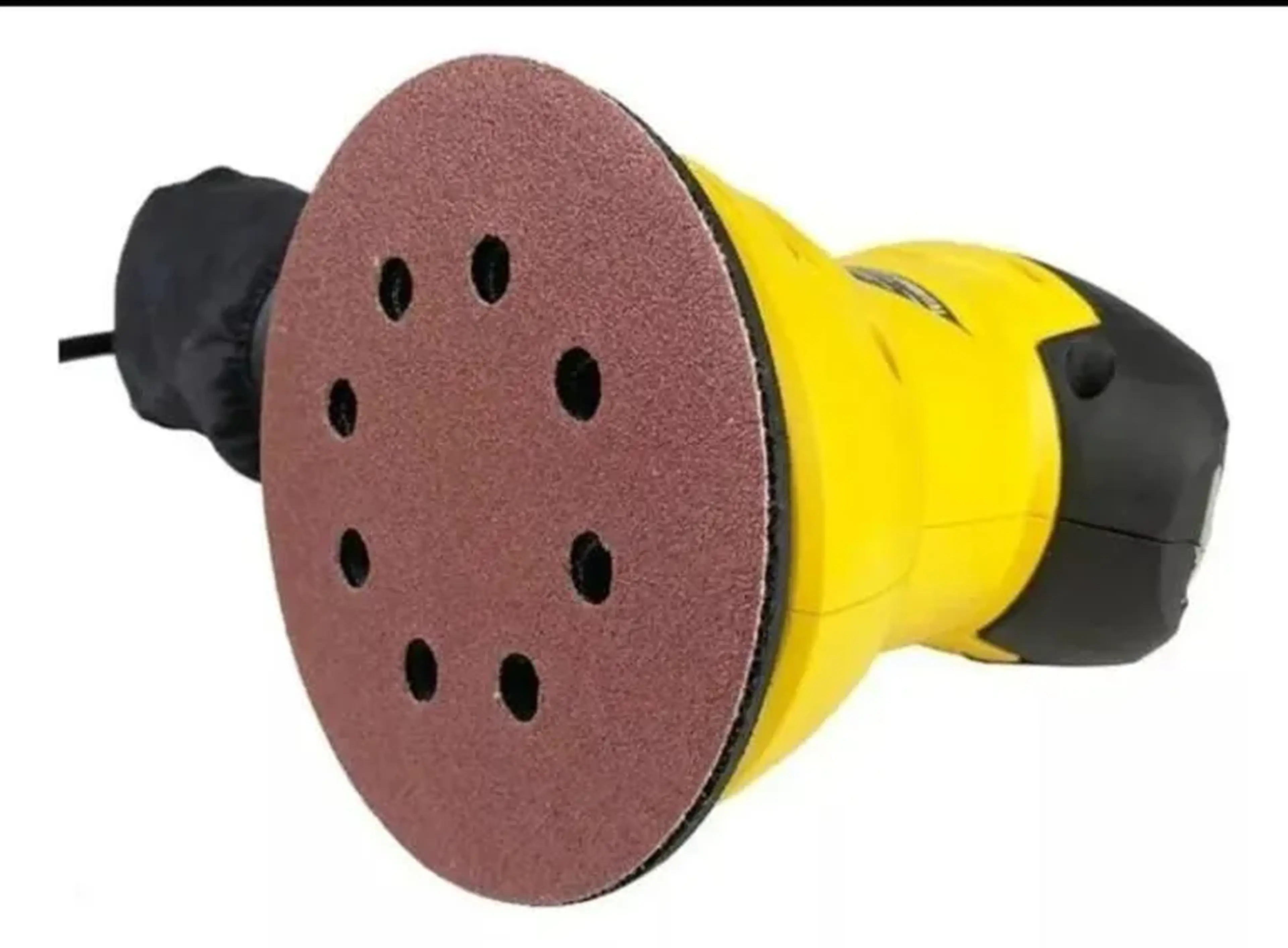 Lixadeira Roto Orbital 240w 5pol Charbs Com 10 Disco De Lixa 220 imagem