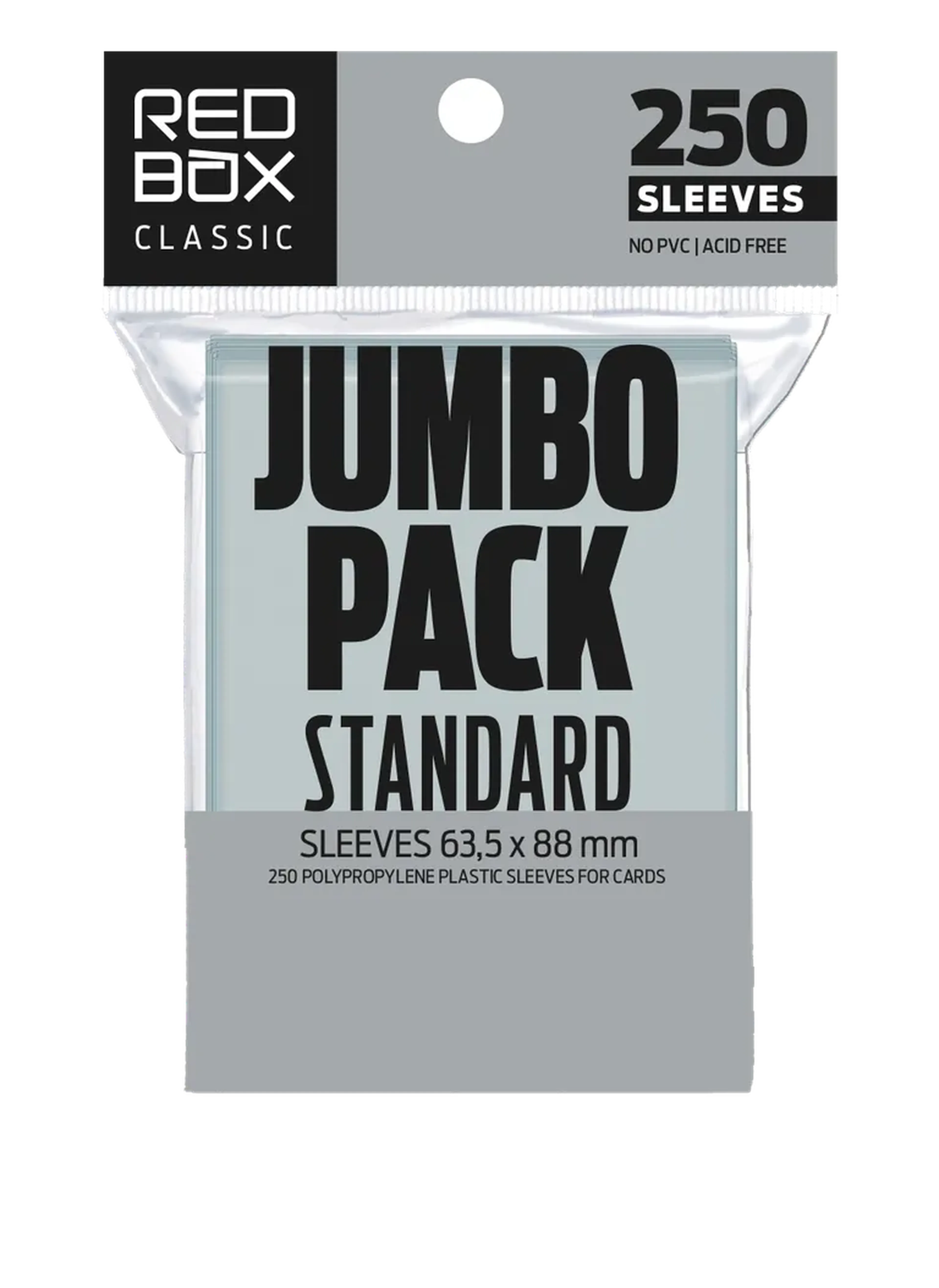 Sleeve: STANDARD 63,5x88mm 250 sleeves imagem
