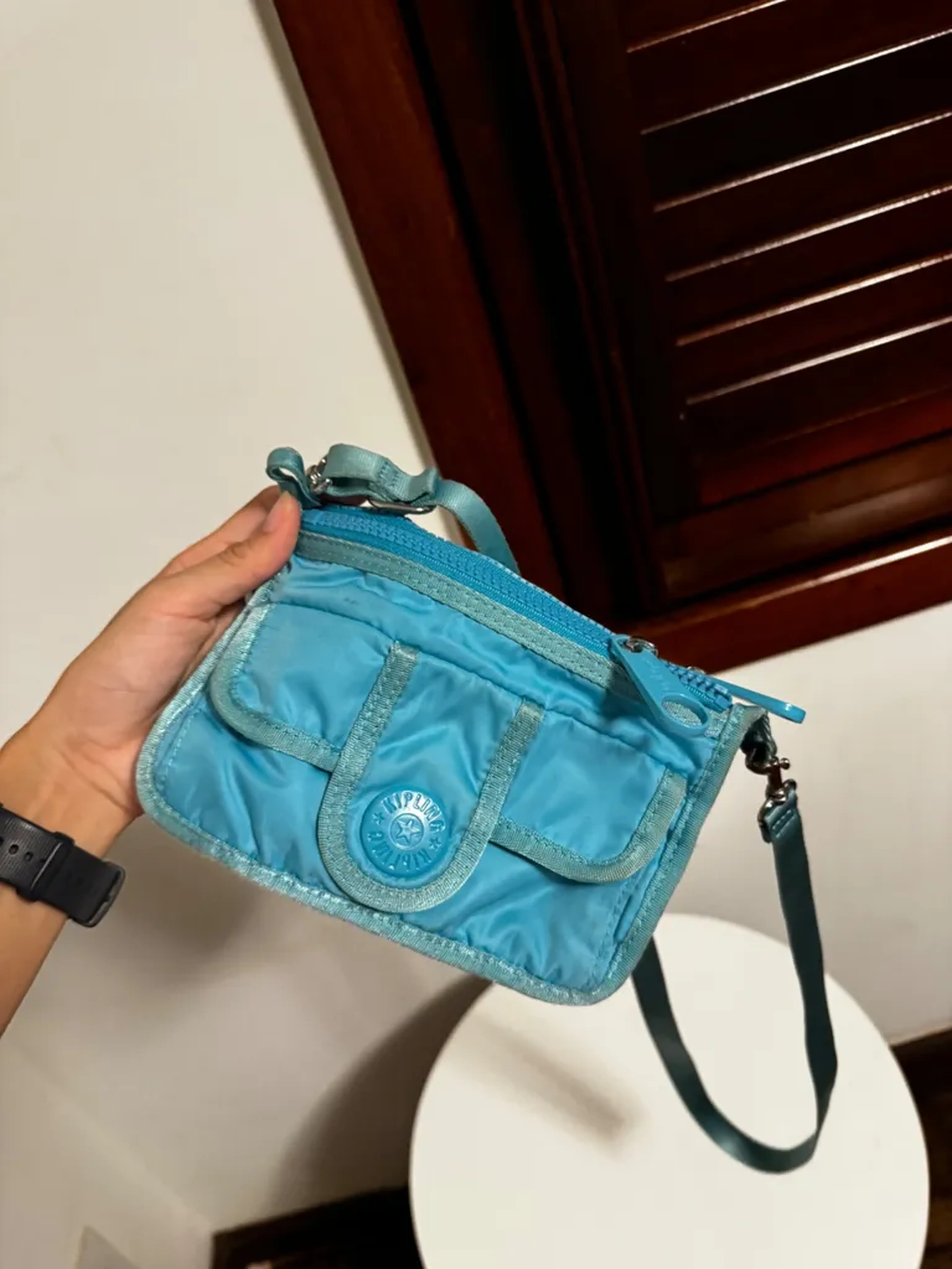 Bolsinha Kipling com chaveiro original imagem