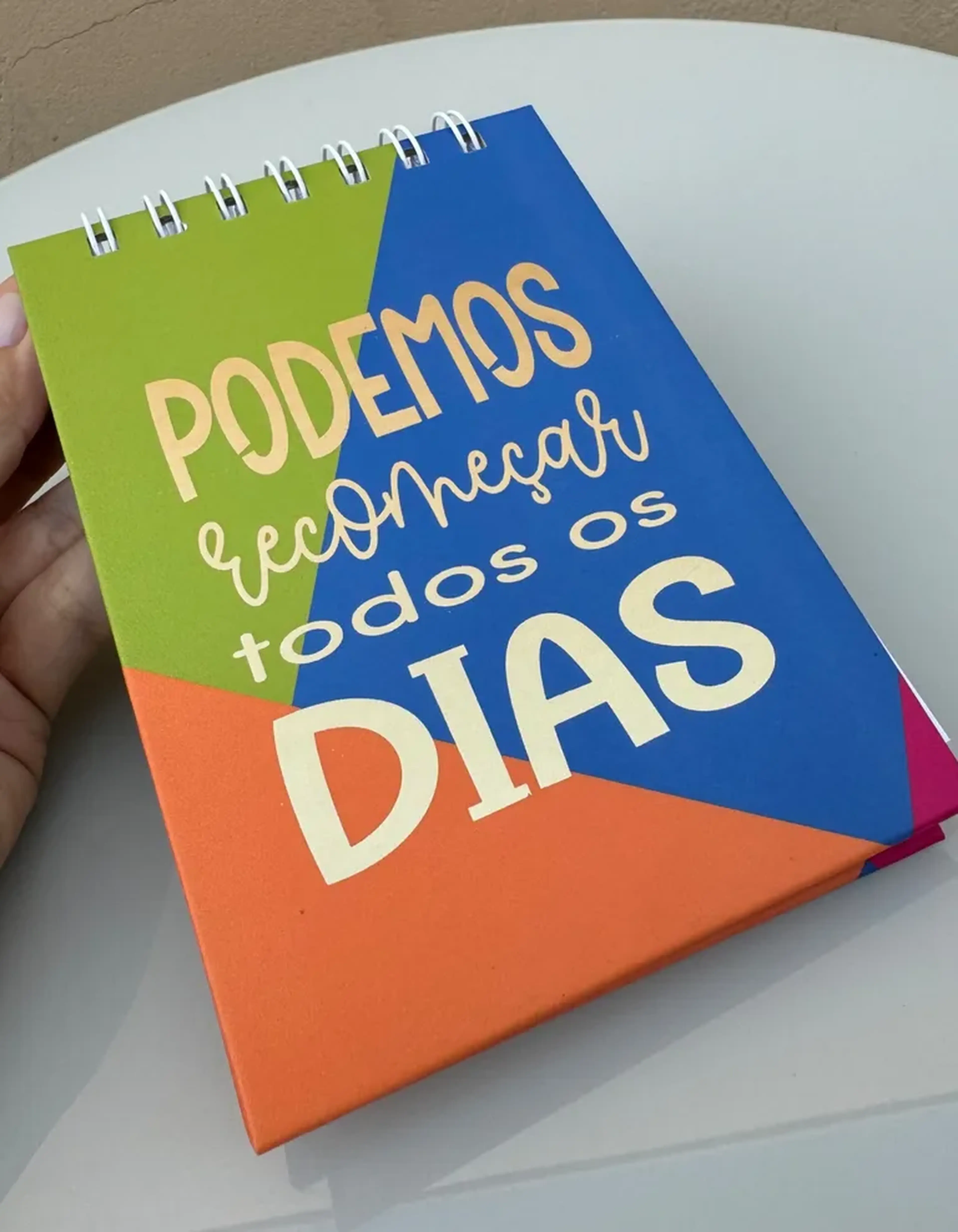 Bloco A6 | Capa: Podemos recomeçar todos os dias imagem