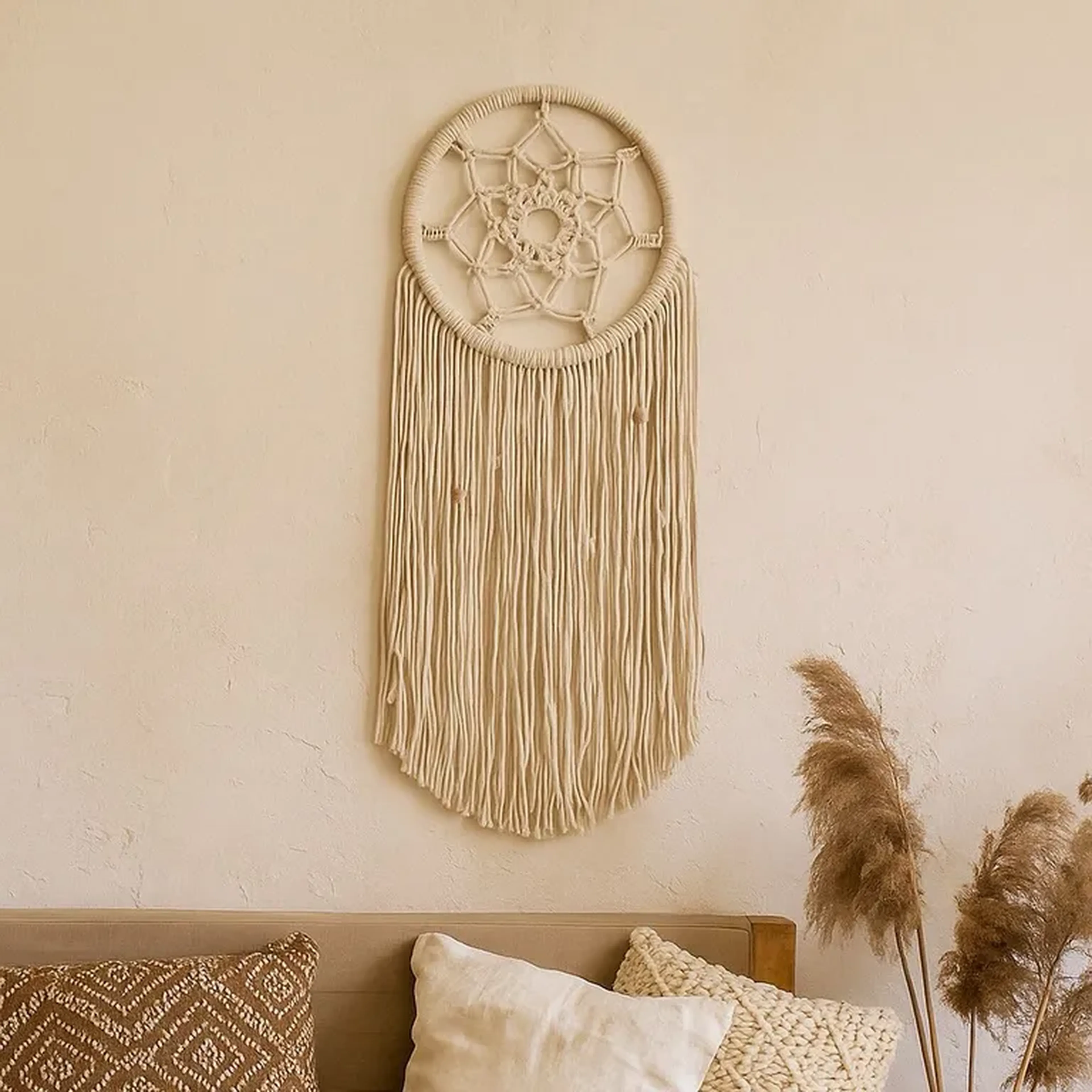 Filtro dos Sonhos em Macramê imagem