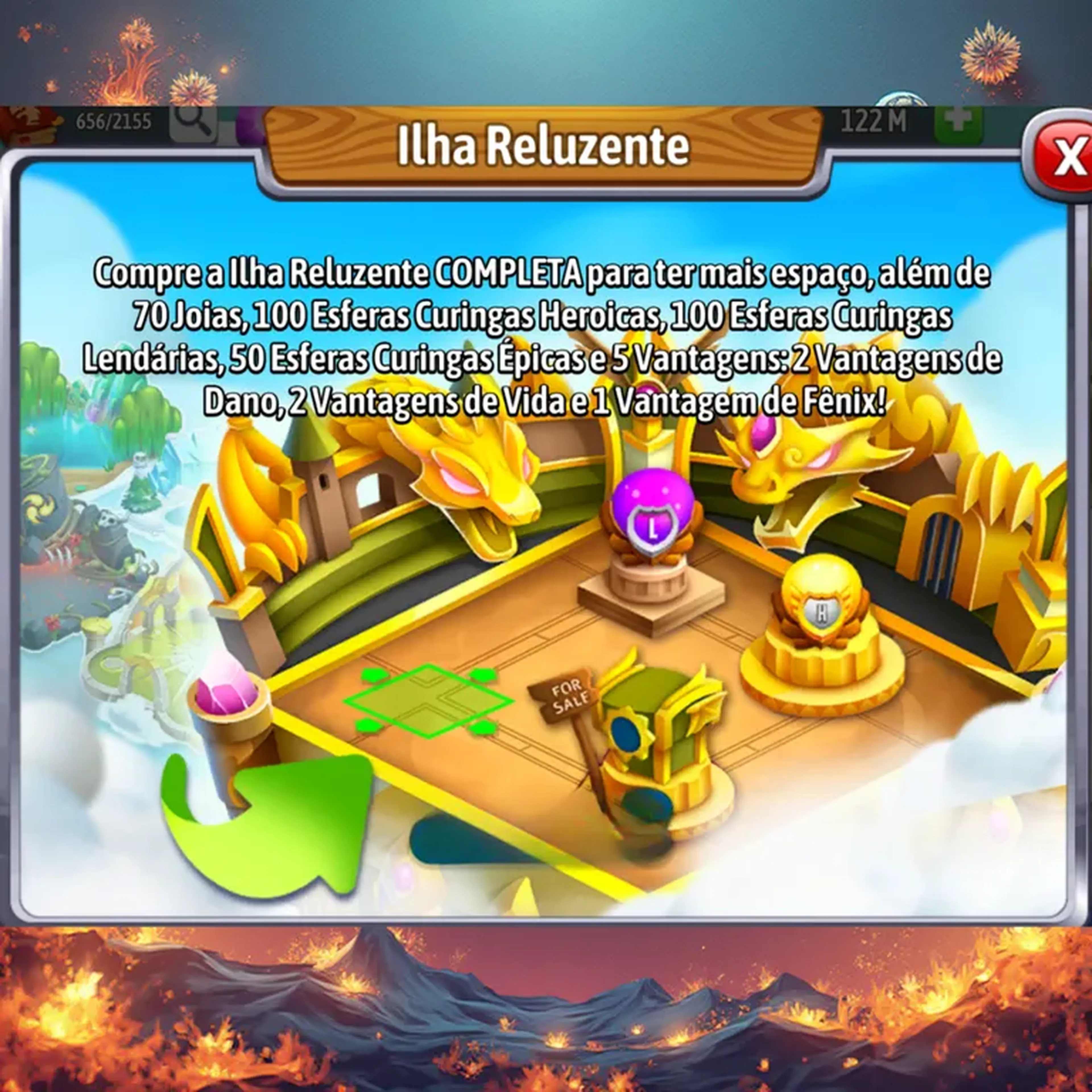 ILHA RELUZENTE imagem