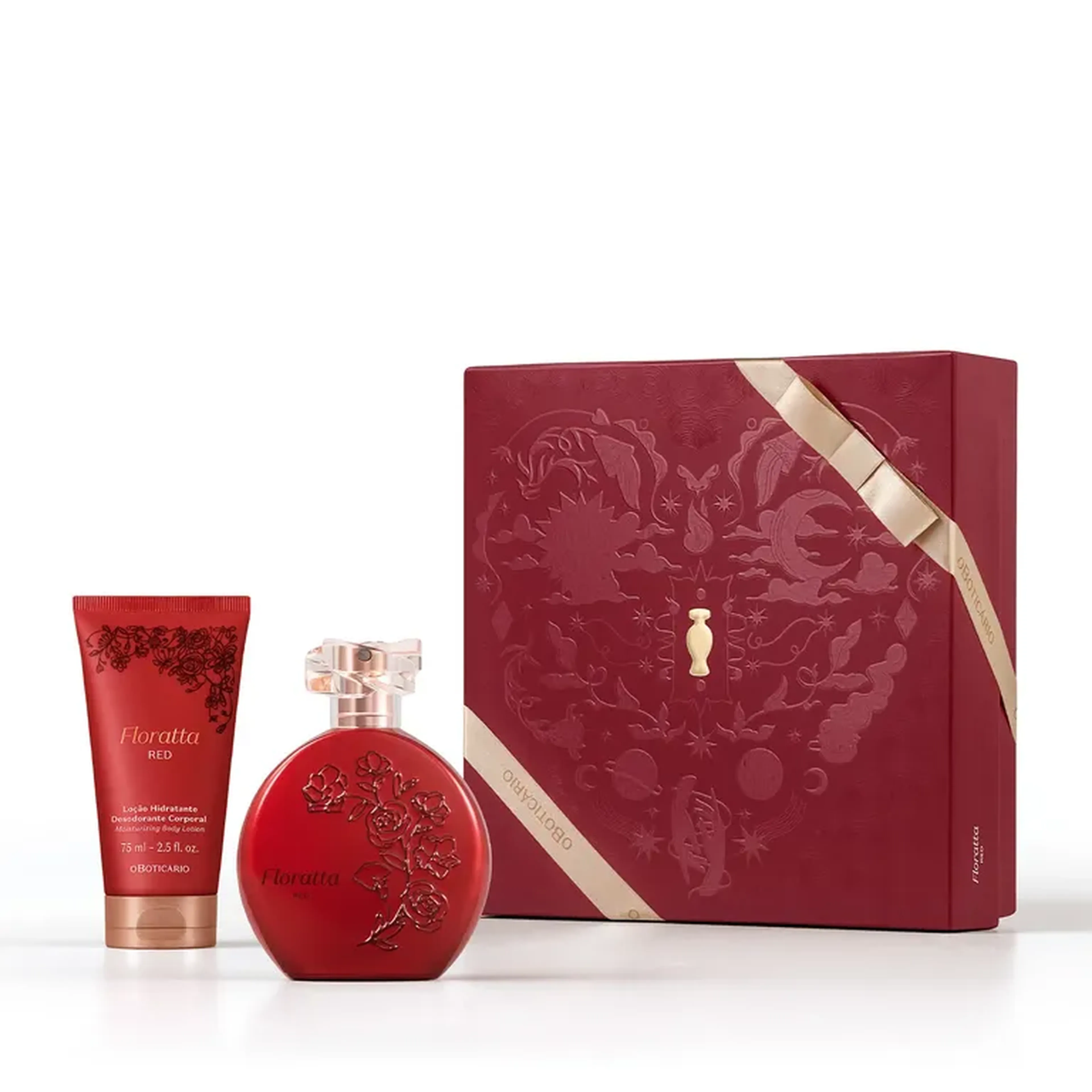 Kit Presente Floratta Red (2 Itens) imagem