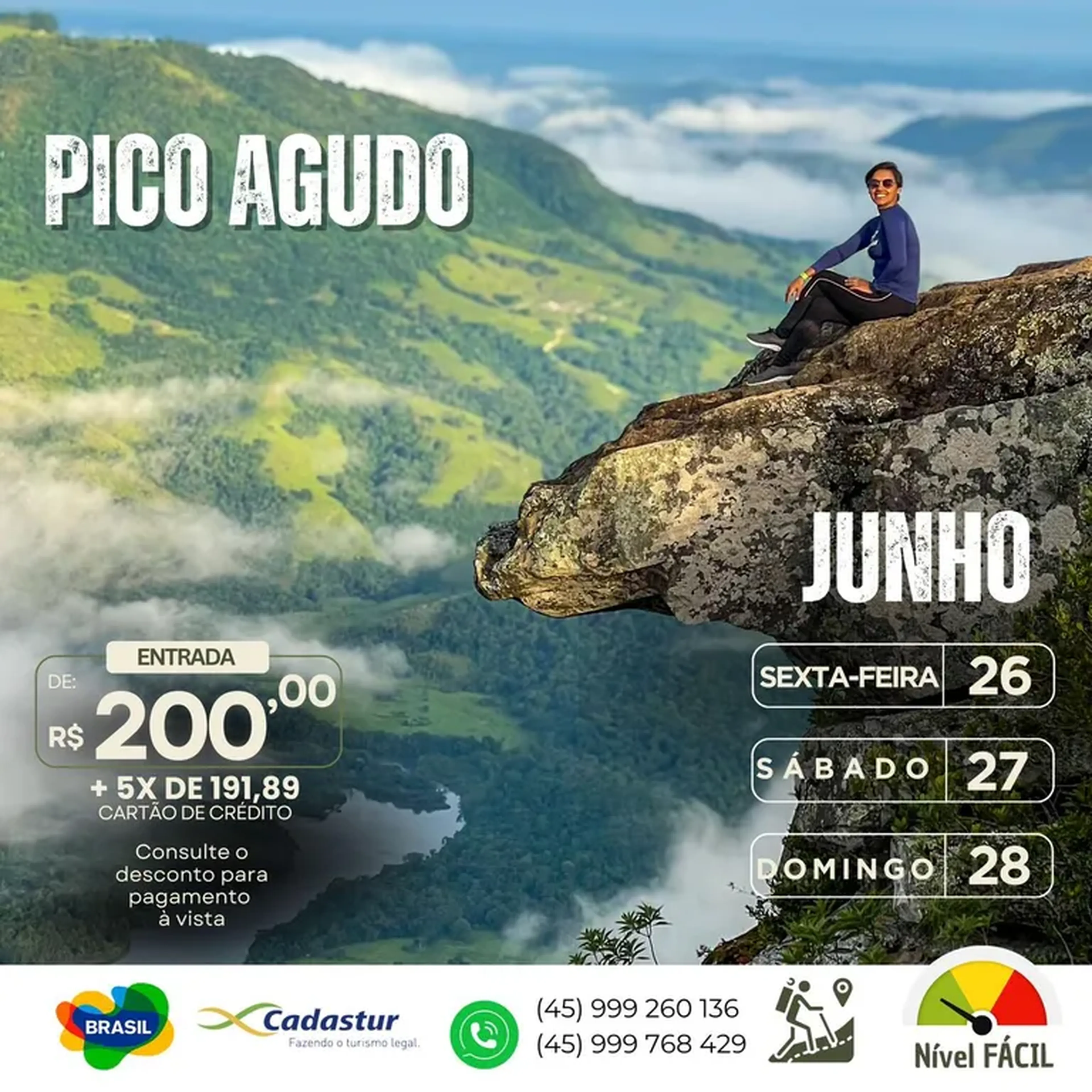 PICO AGUDO 26, 27 e 28 DE JUNHO imagem