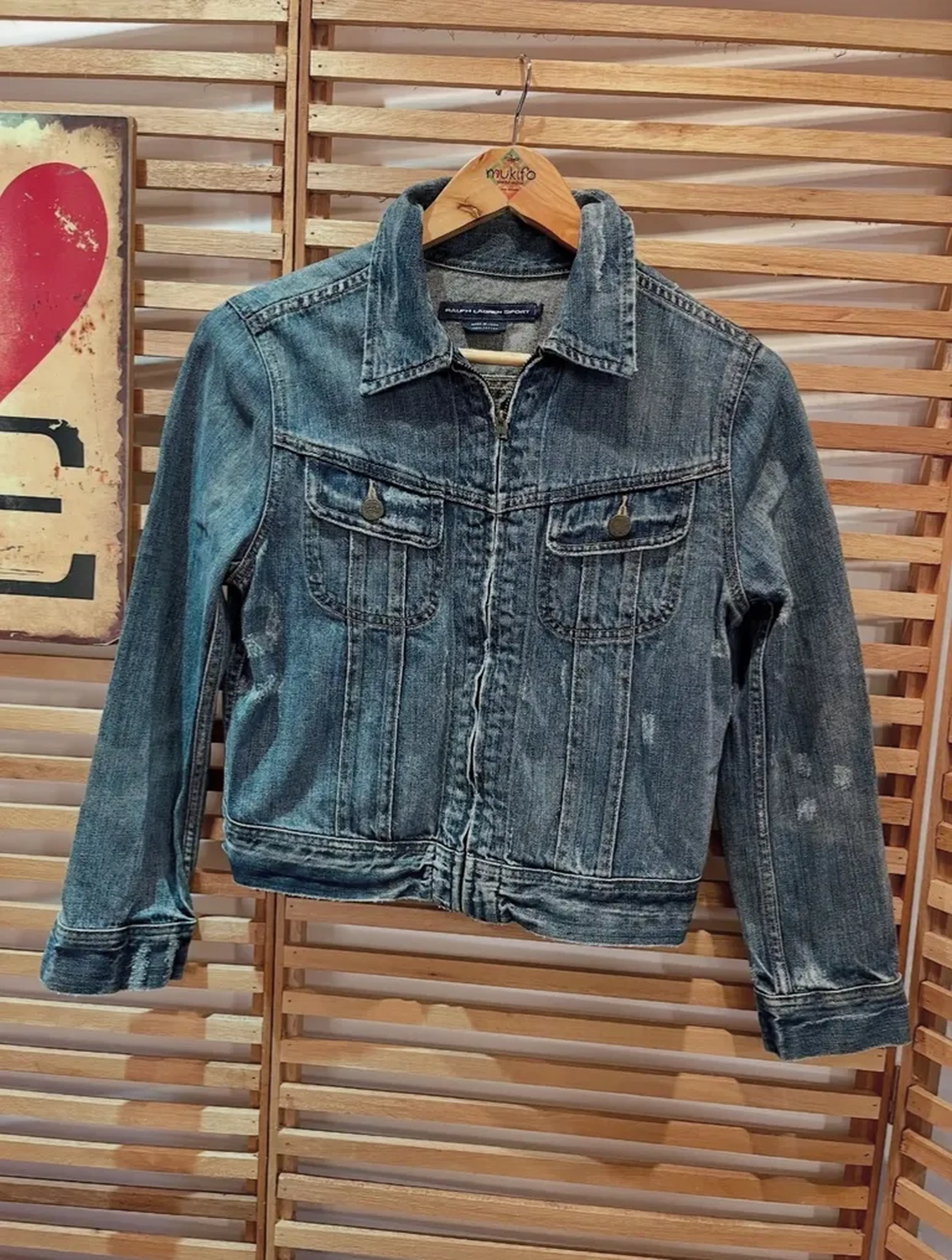 Jaqueta jeans Ralph Lauren imagem