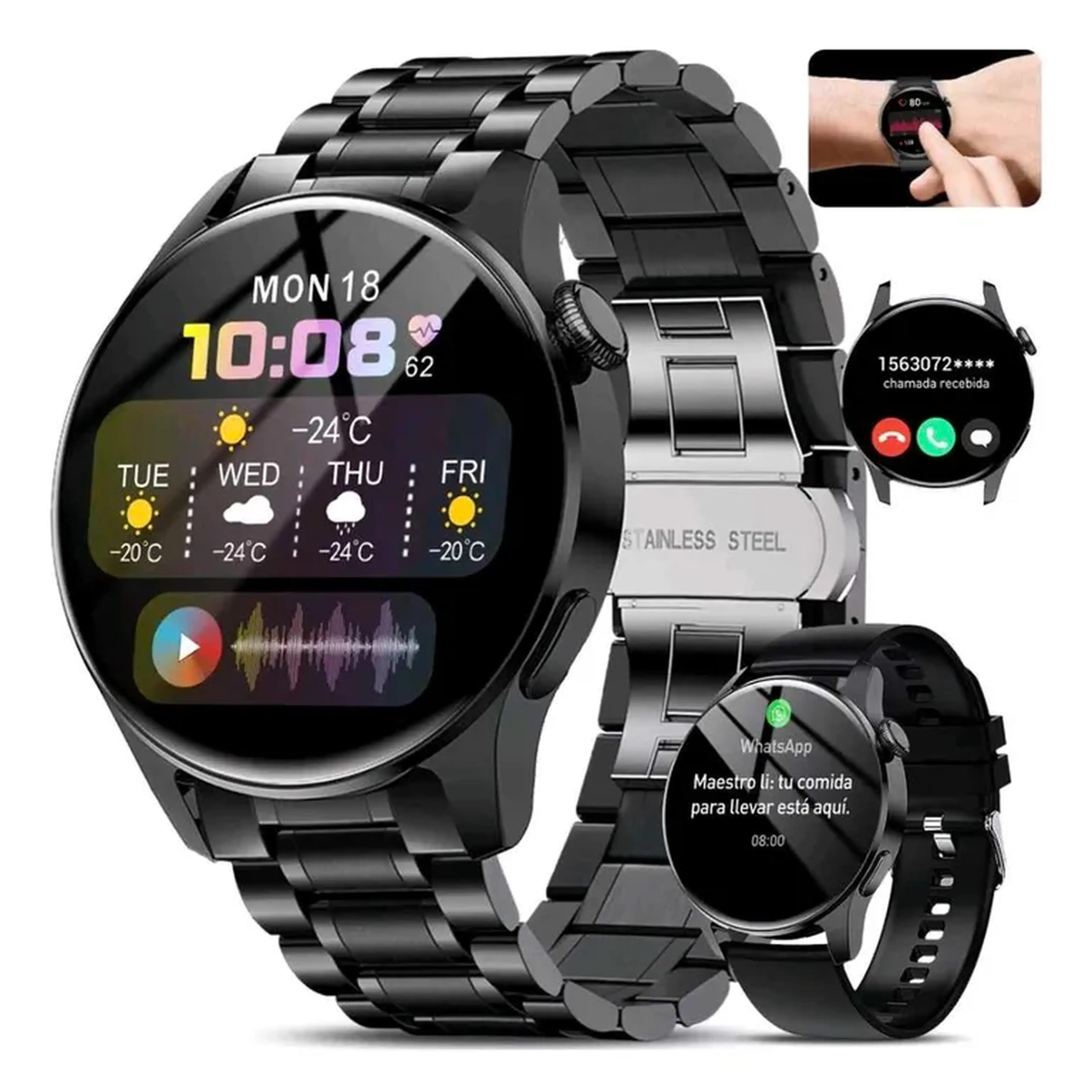 Relógio Smartwath Masculino Esporte imagem