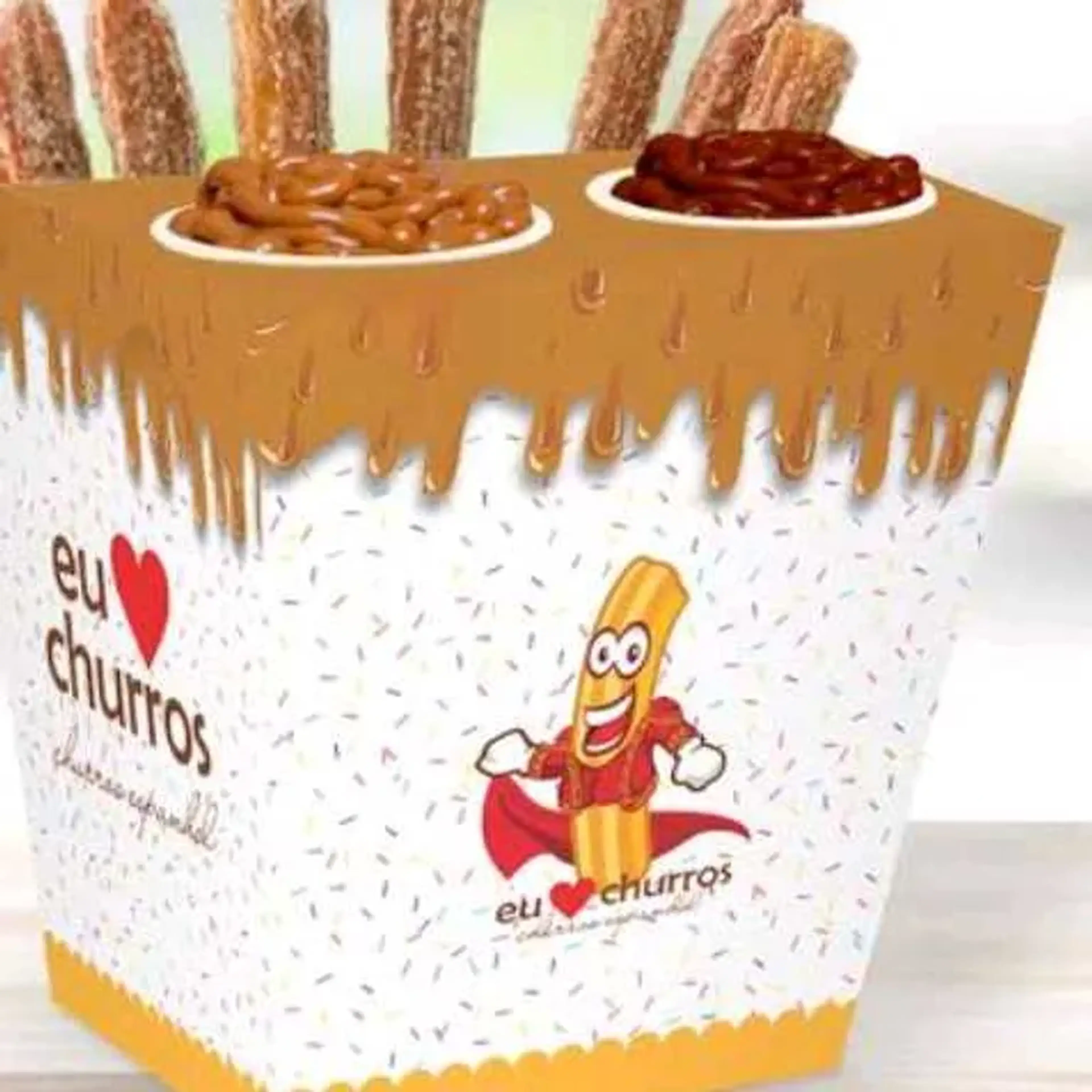 espanhol chocolate e doce de leite imagem