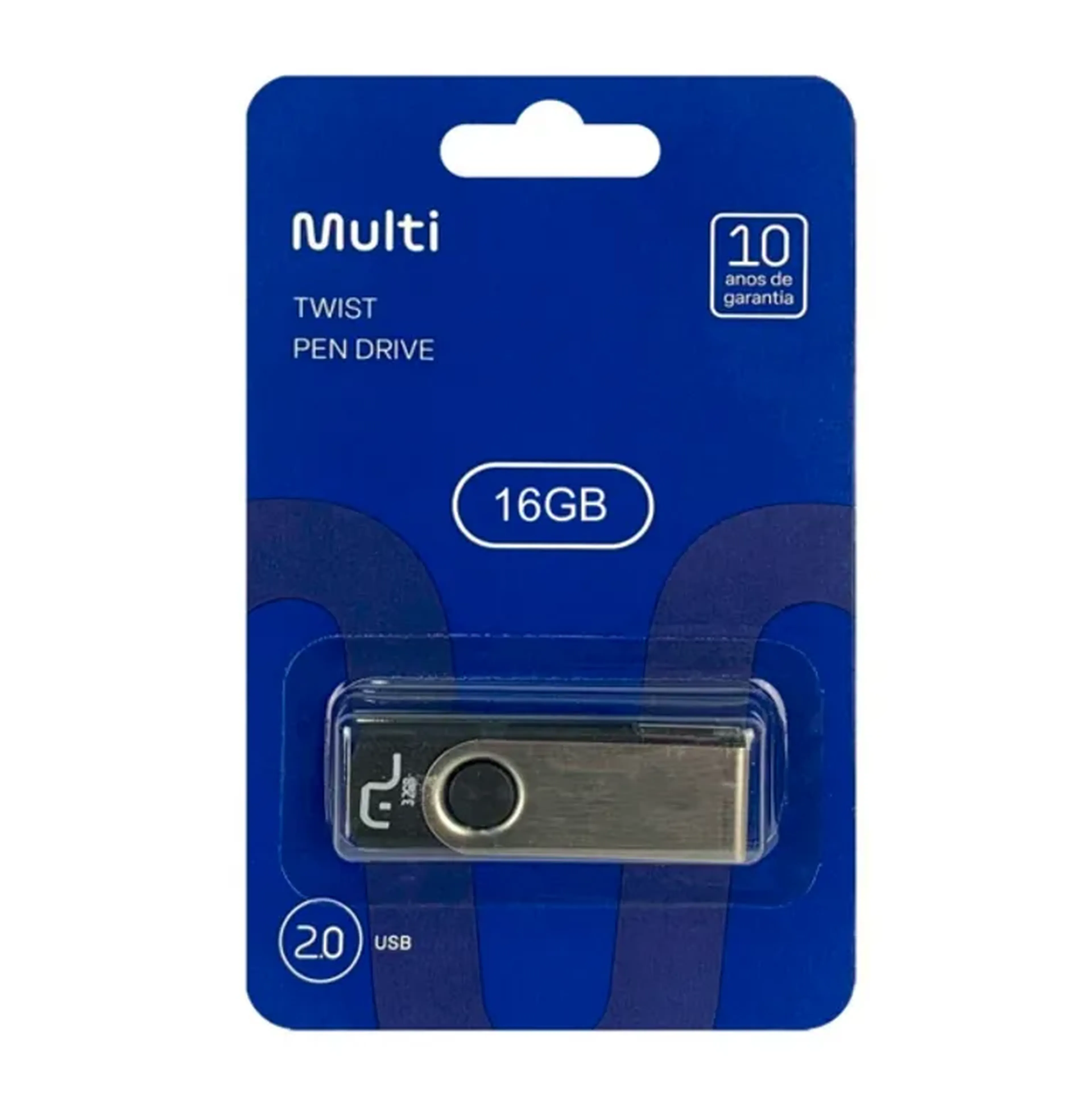 Pendrive 16GB Multlaser imagem