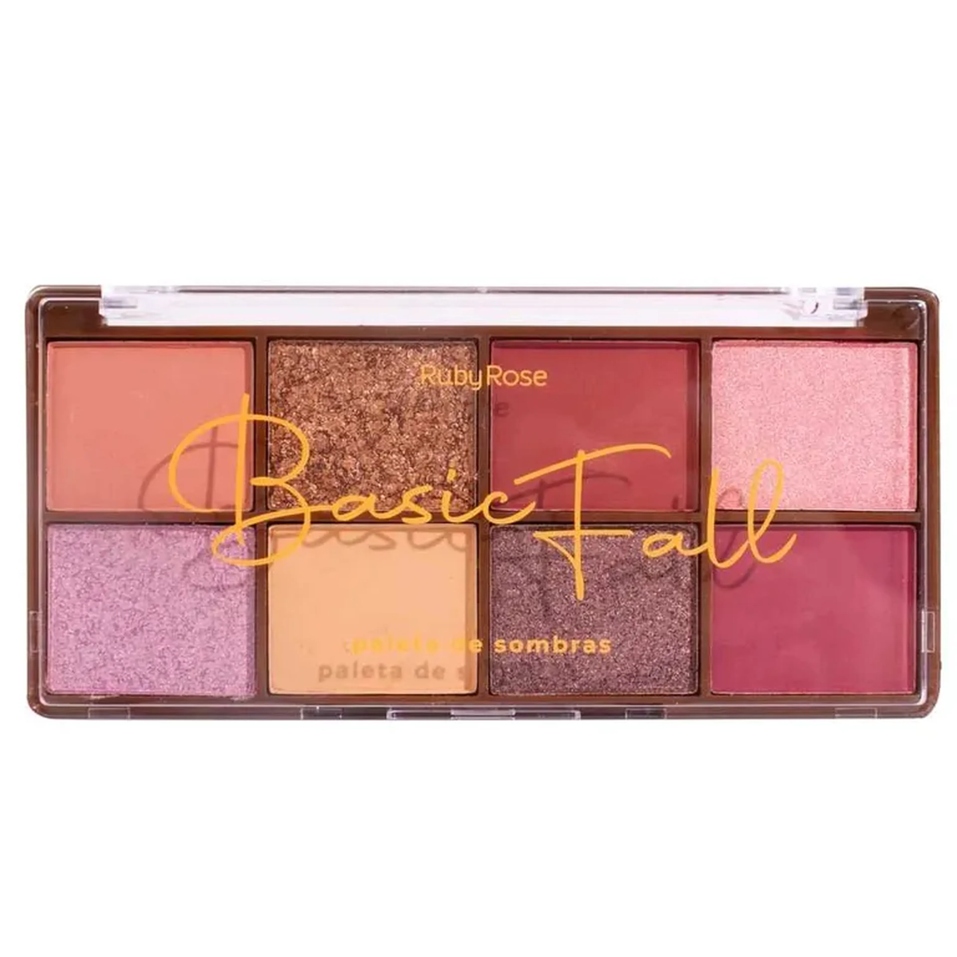 Paleta De Sombras Basic Fall Rubyrose – Hbf527 imagem