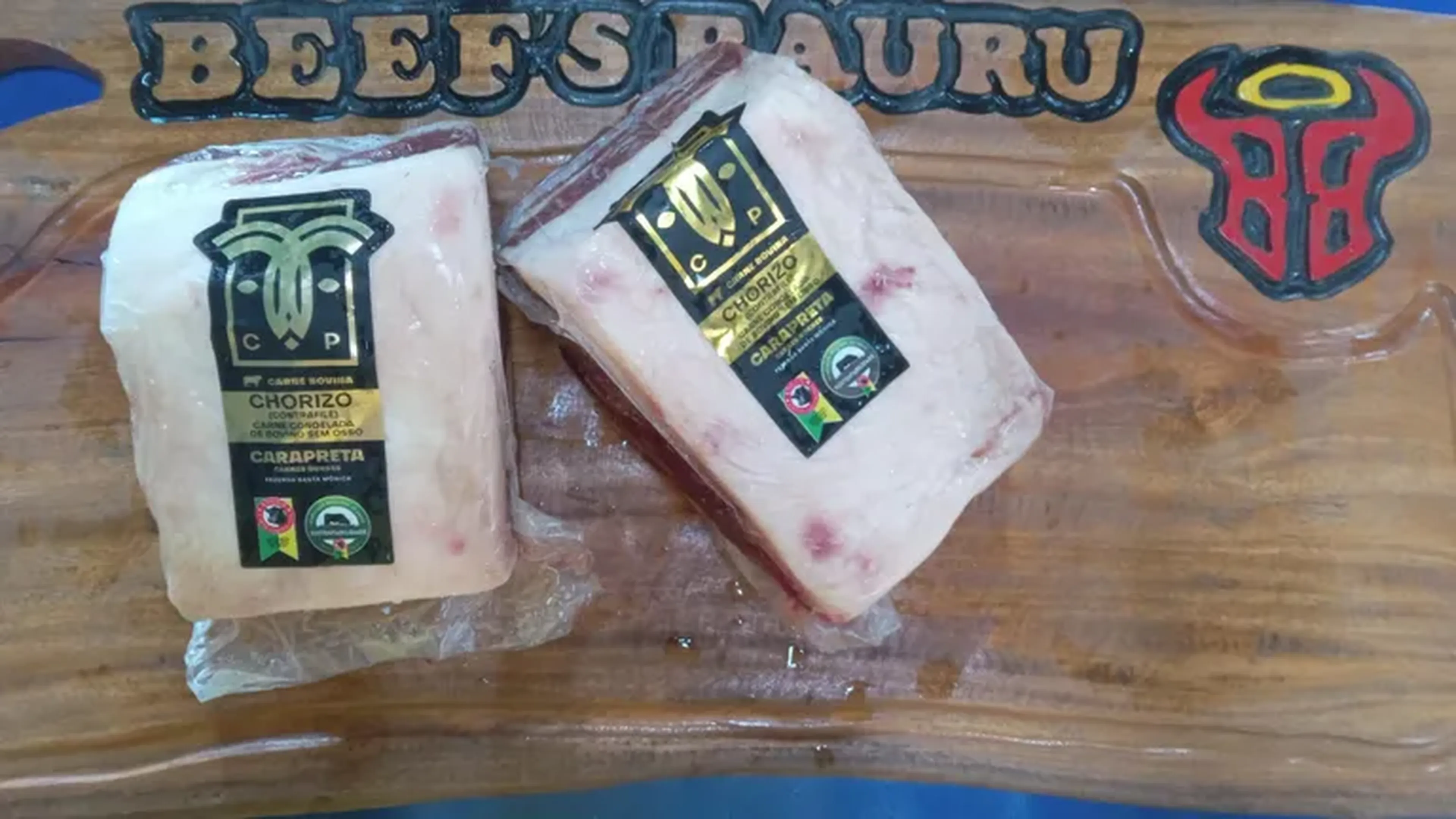 Chorizo Angus 100% Cara Preta Certificado imagem