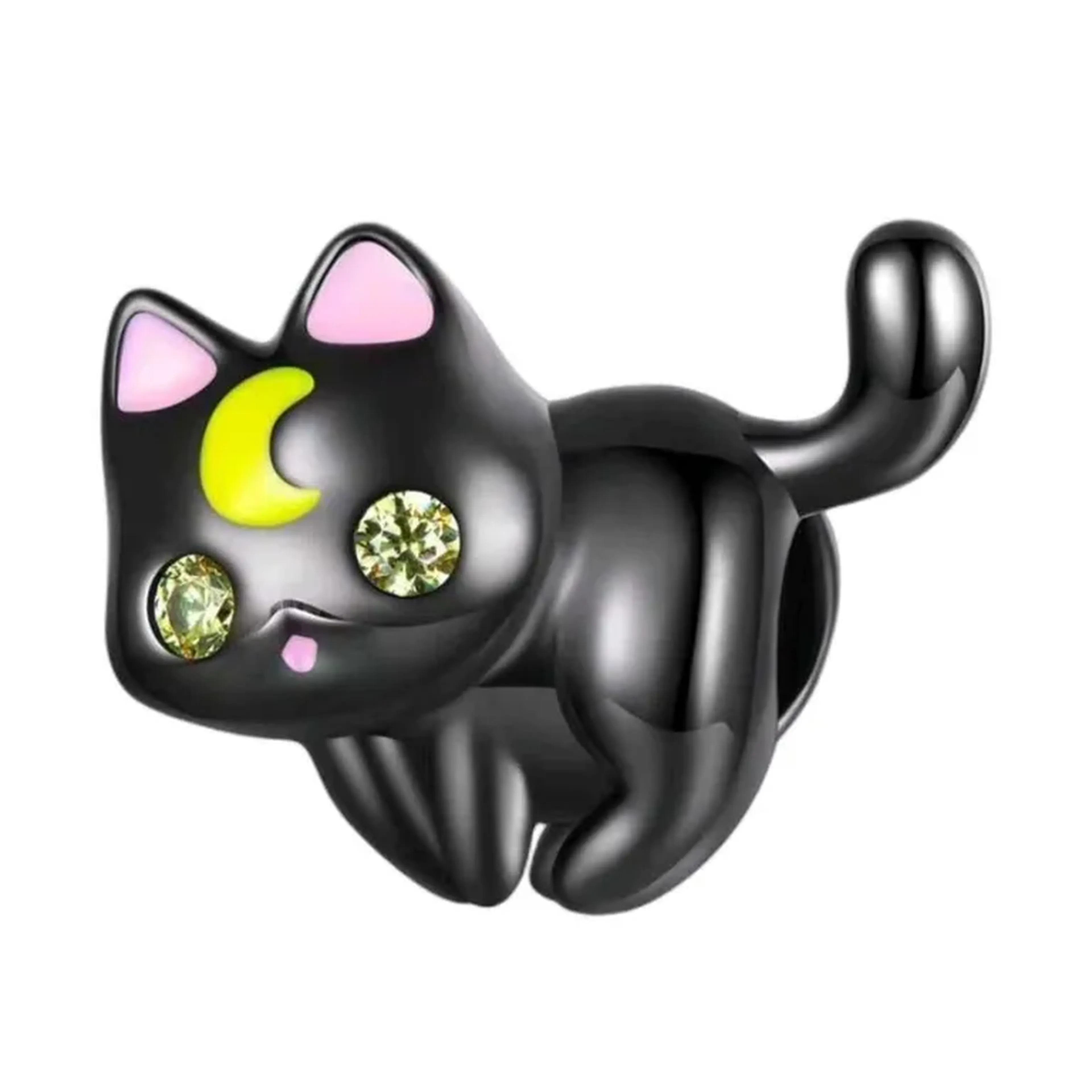 Berloque Gato preto imagem