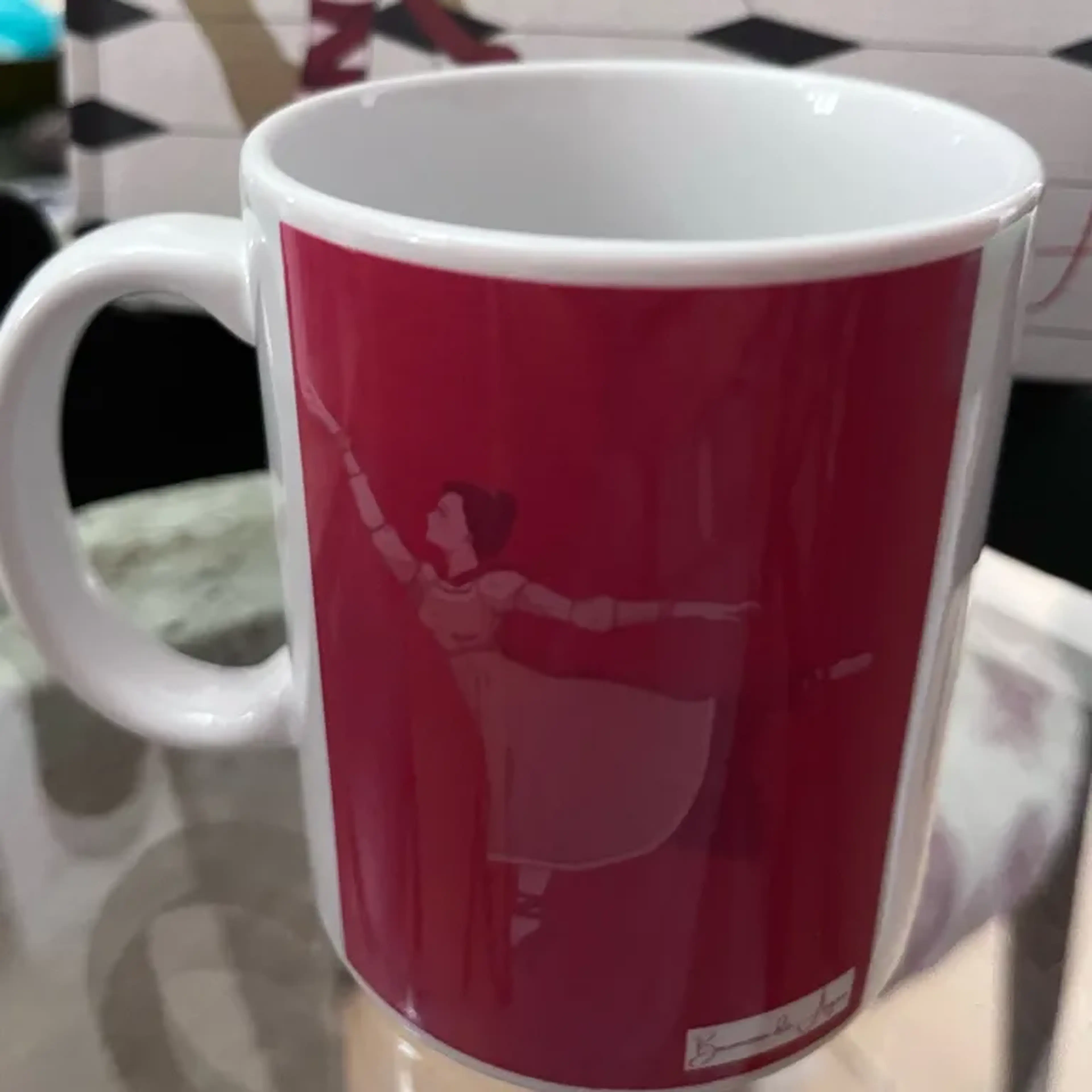 caneca bailarina 🩰Marie imagem