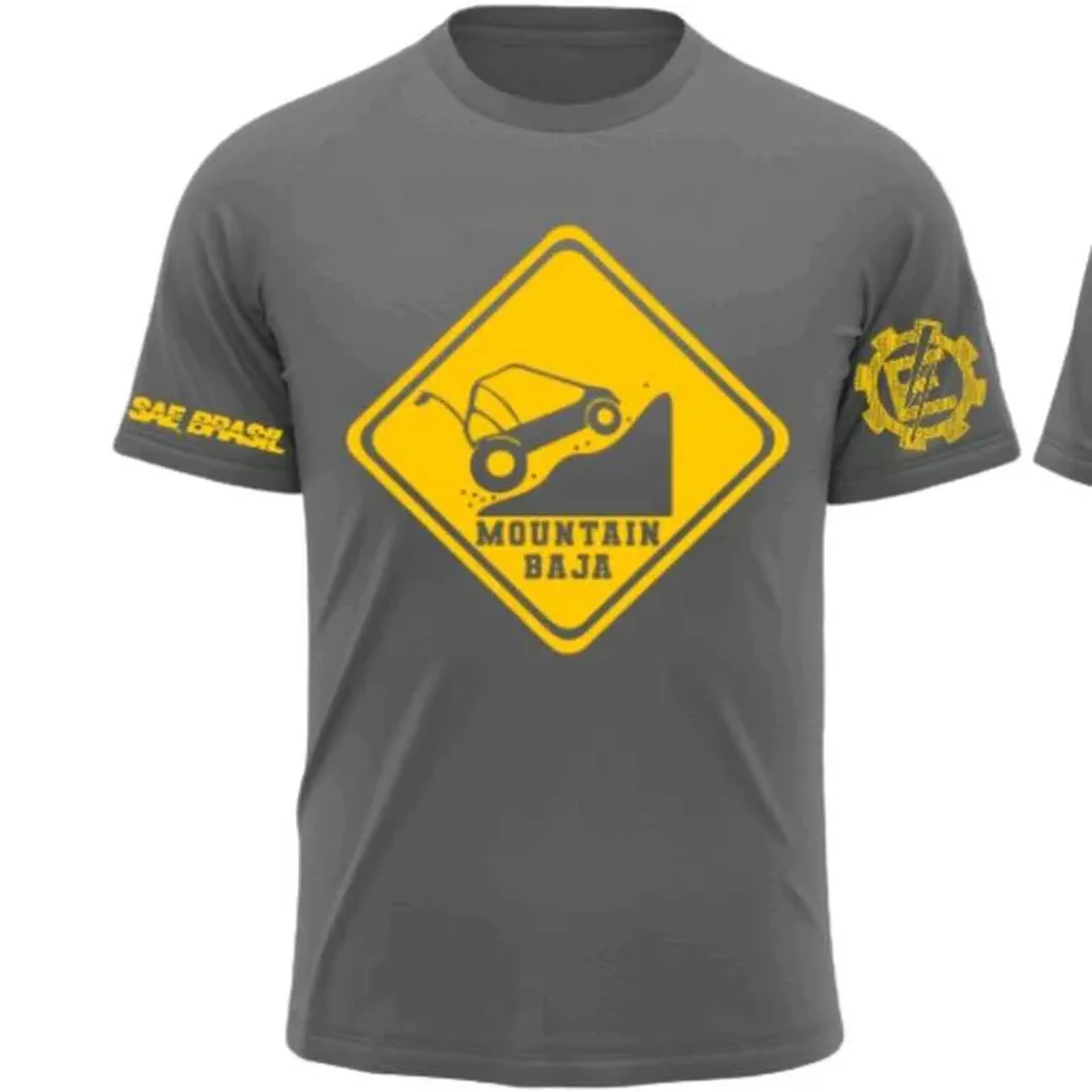 Camiseta Mountain Baja - Cinza imagem
