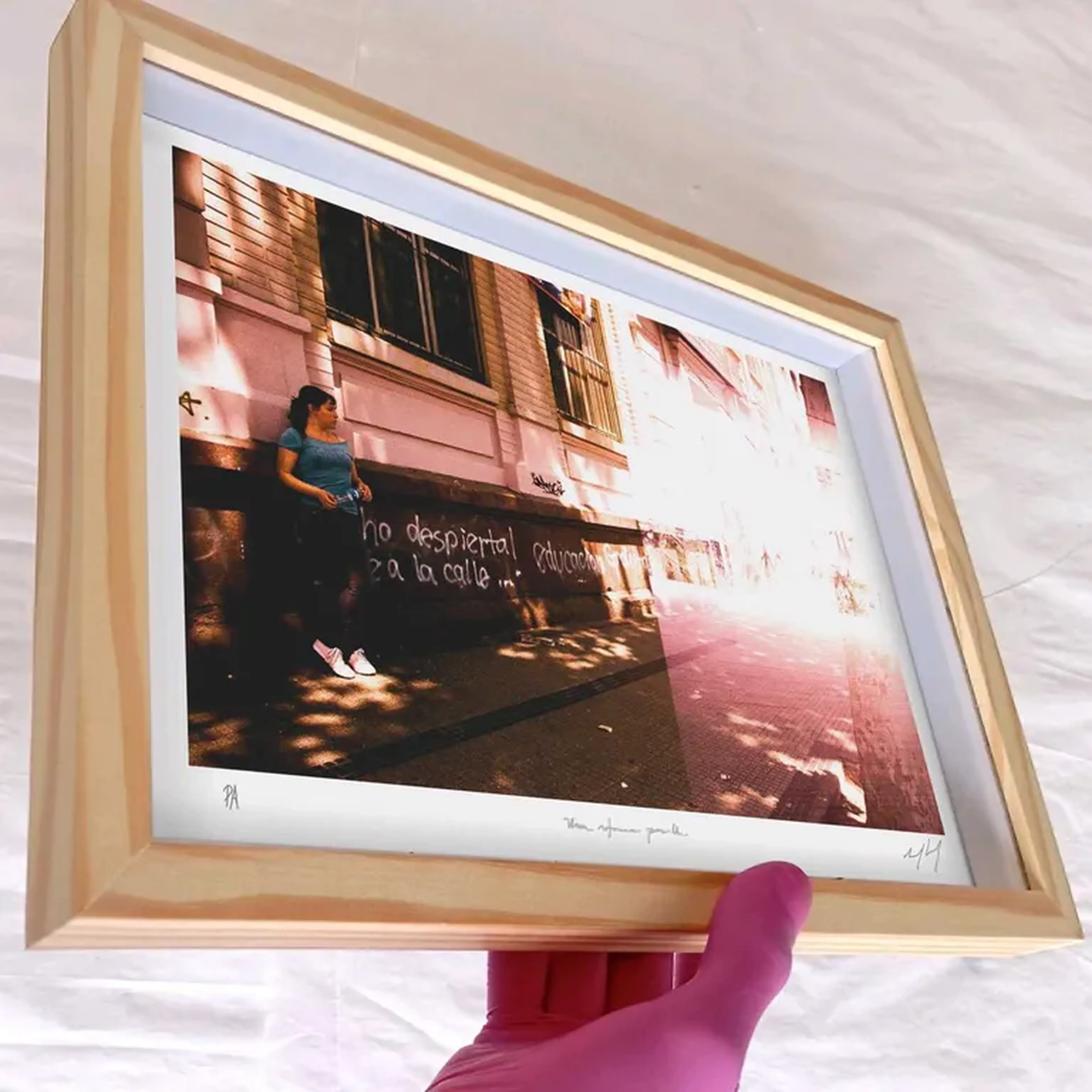 Palávoras - Despierta - 21x30 cm moldura alta imagem