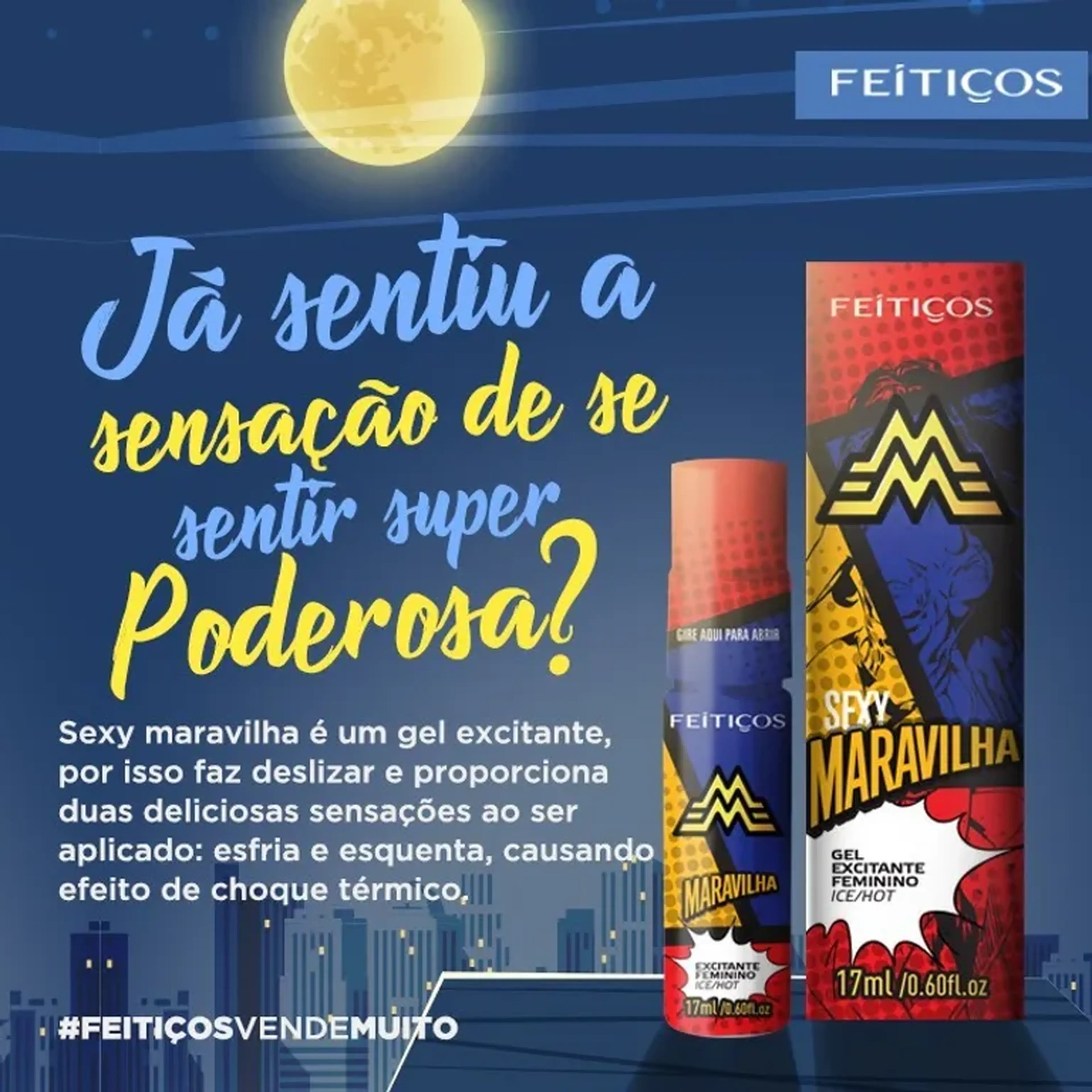 SEXY MARAVILHA - EXCITANTE ESQUENTA E ESFRIA imagem