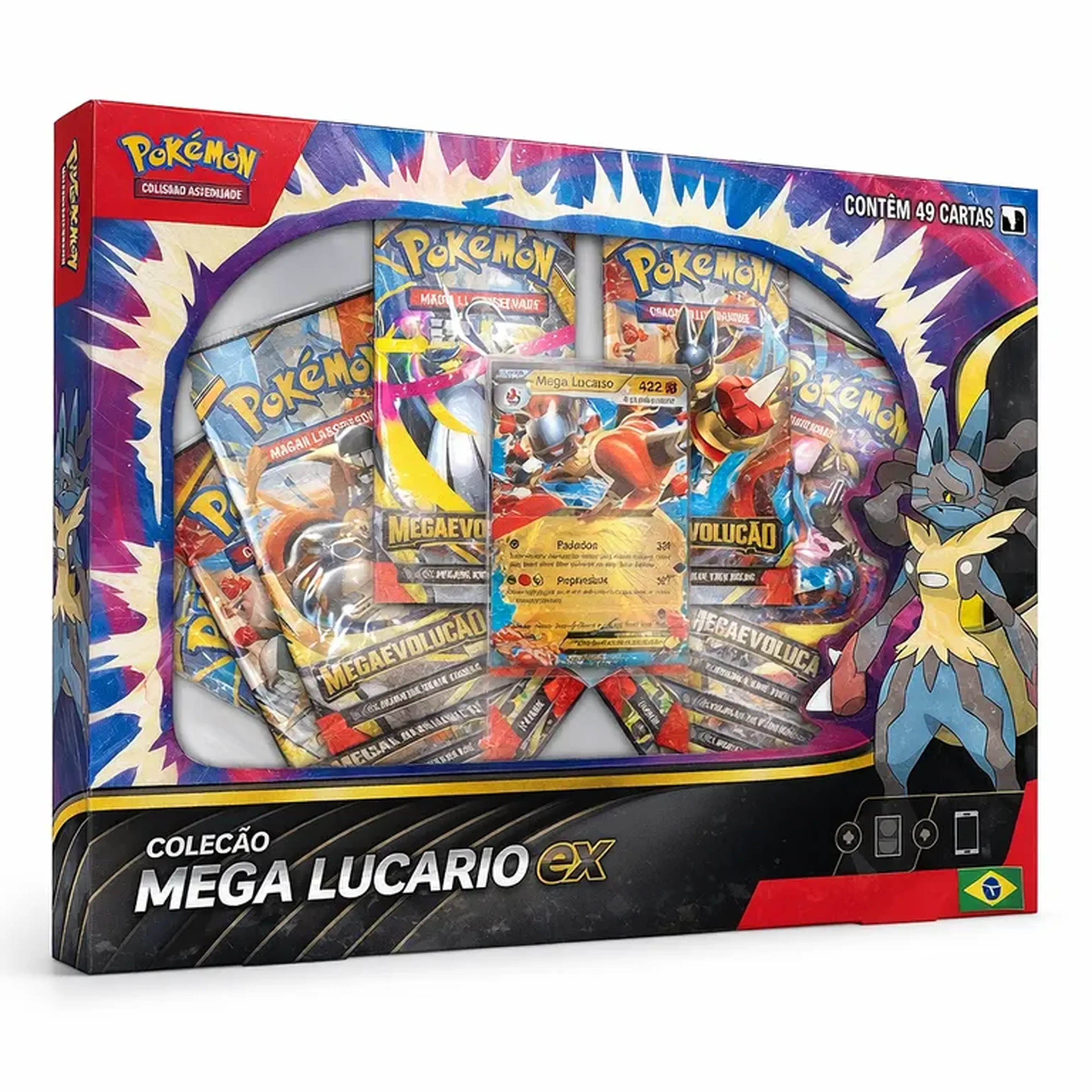 (PT-BR) Box Mega Lucario ex – Coleção Especial imagem