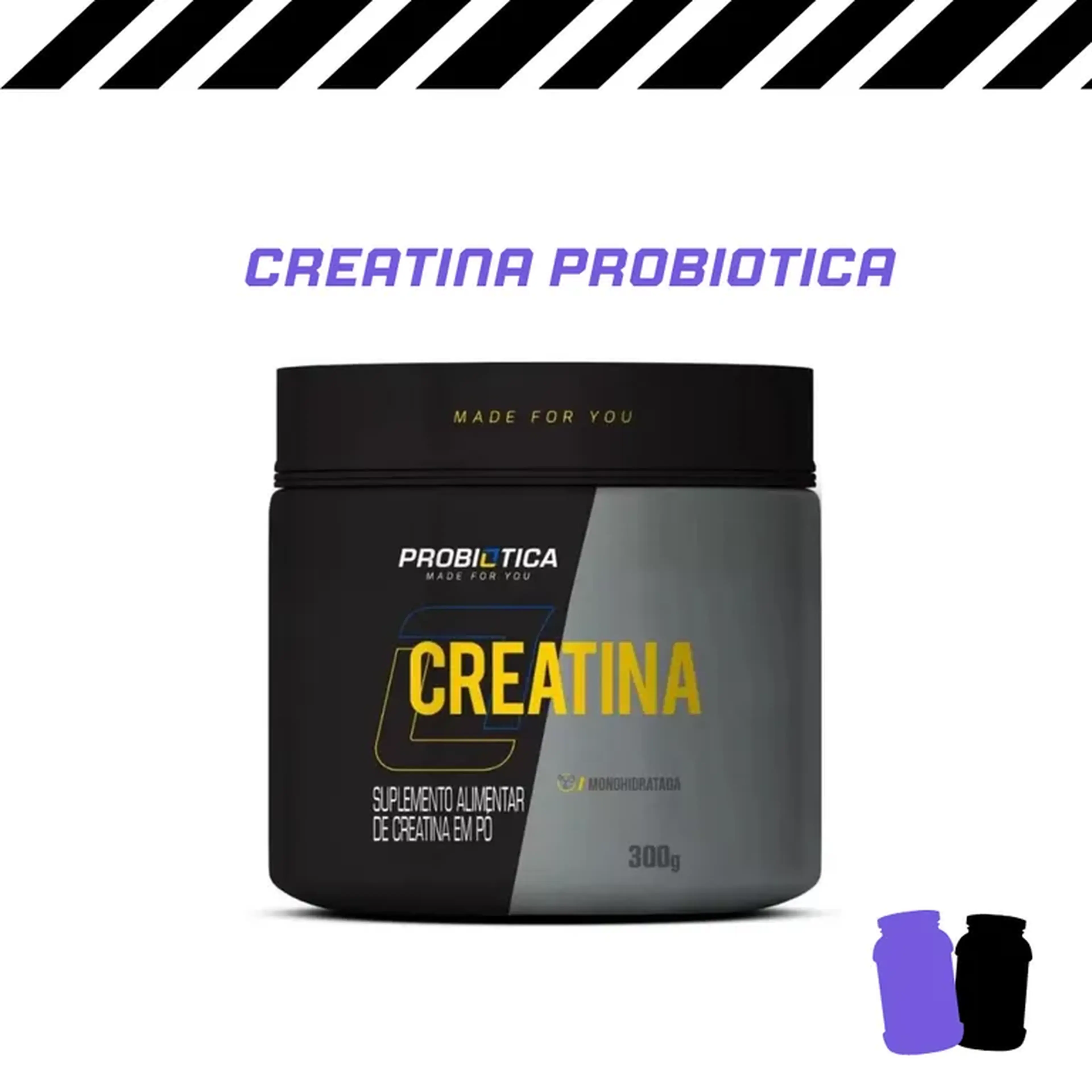 Creatina Probiotica 300g imagem