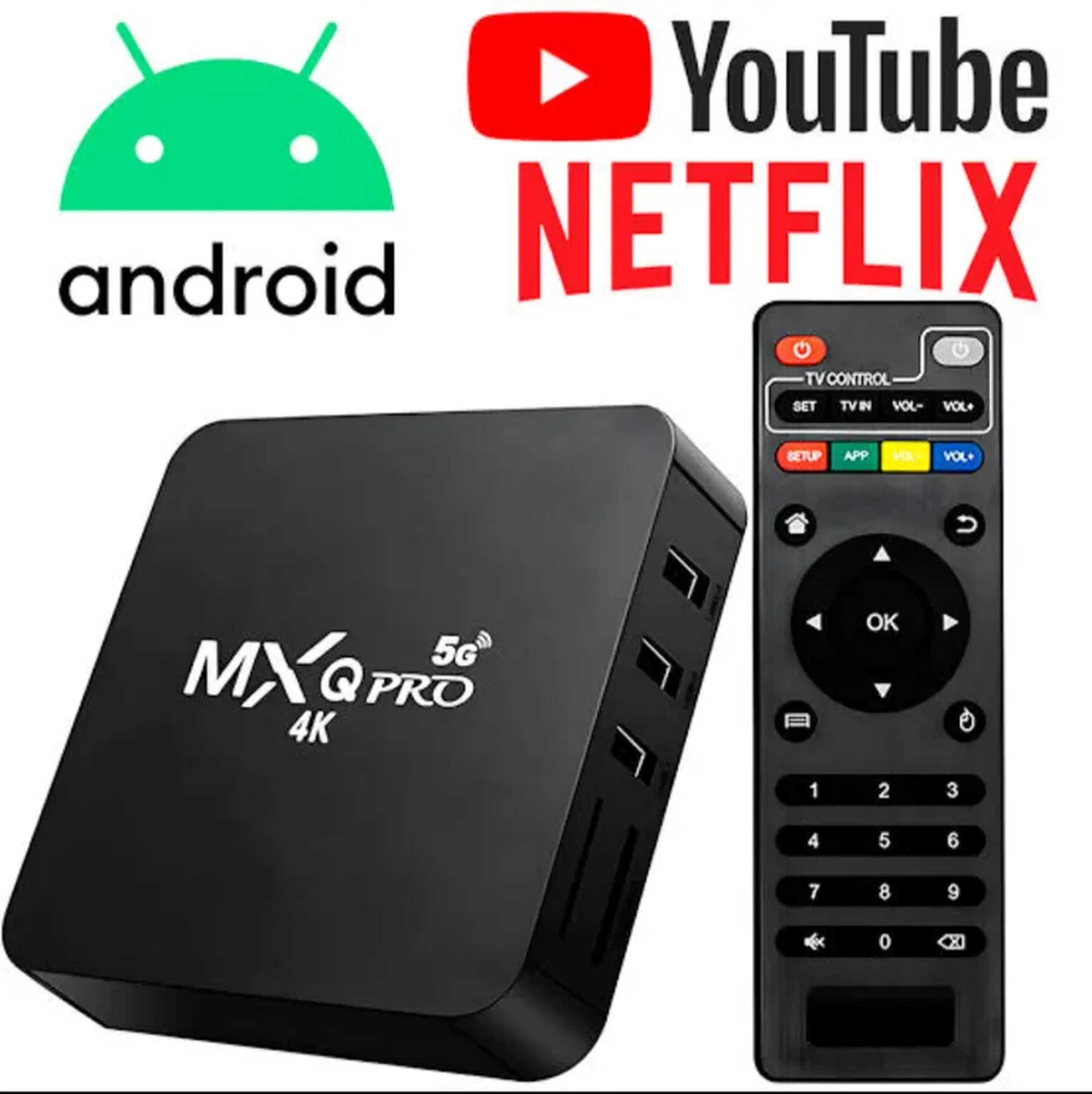 TV box MXQ 4k imagem