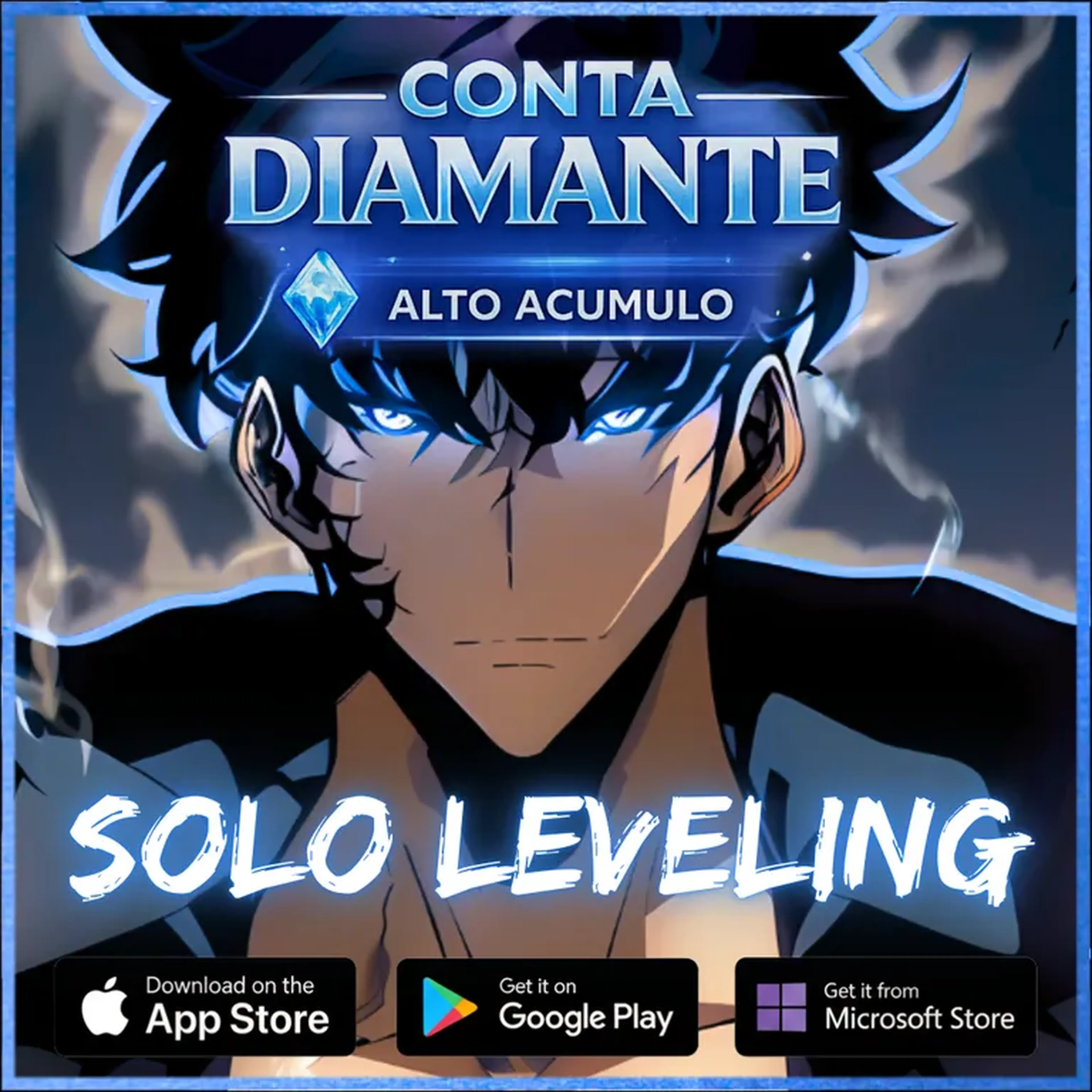 CONTA DIAMANTE 📘 Solo Leveling Arise imagem