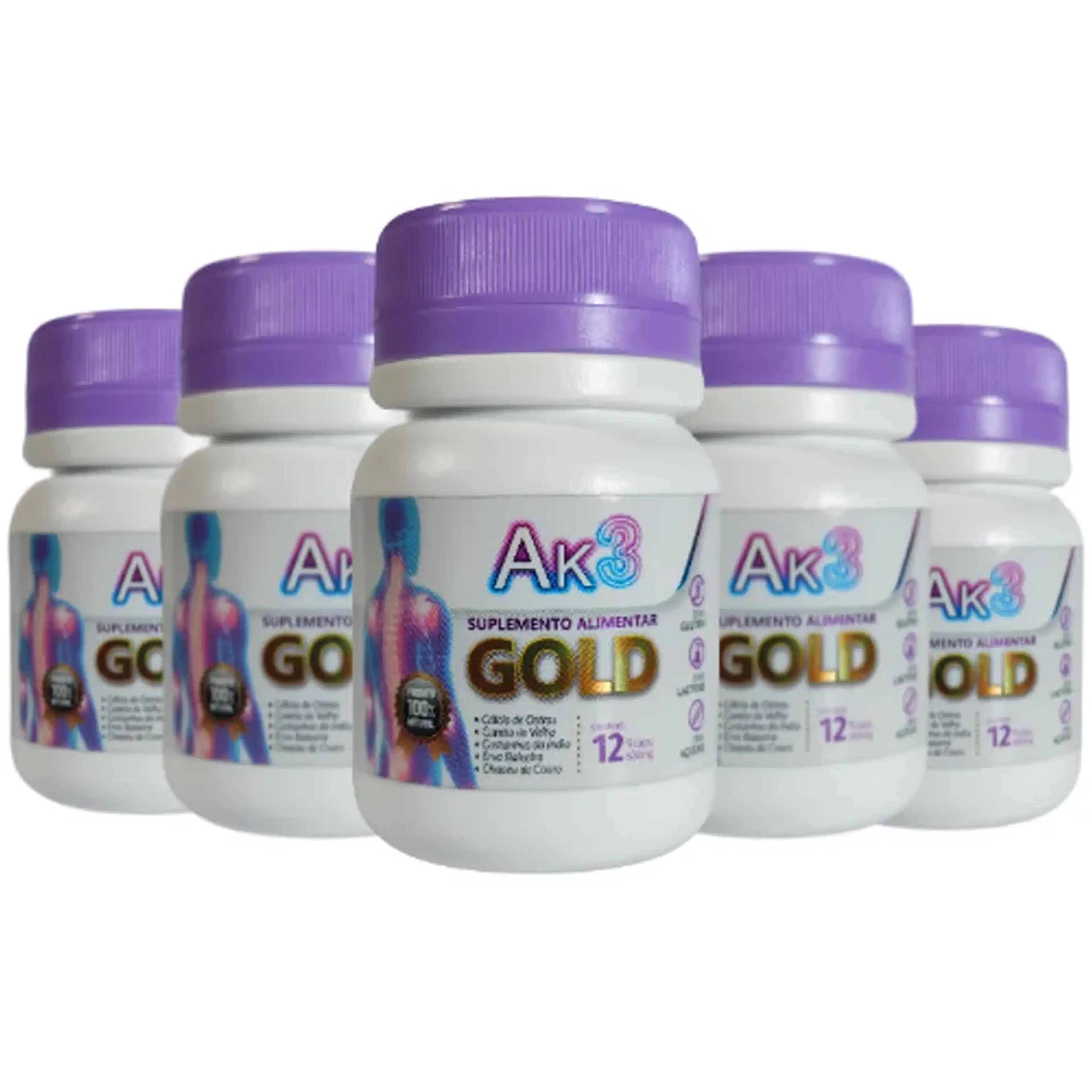 Gold Ak3 - Tratamento 150 dias (Com ainda mais desconto!!) imagem