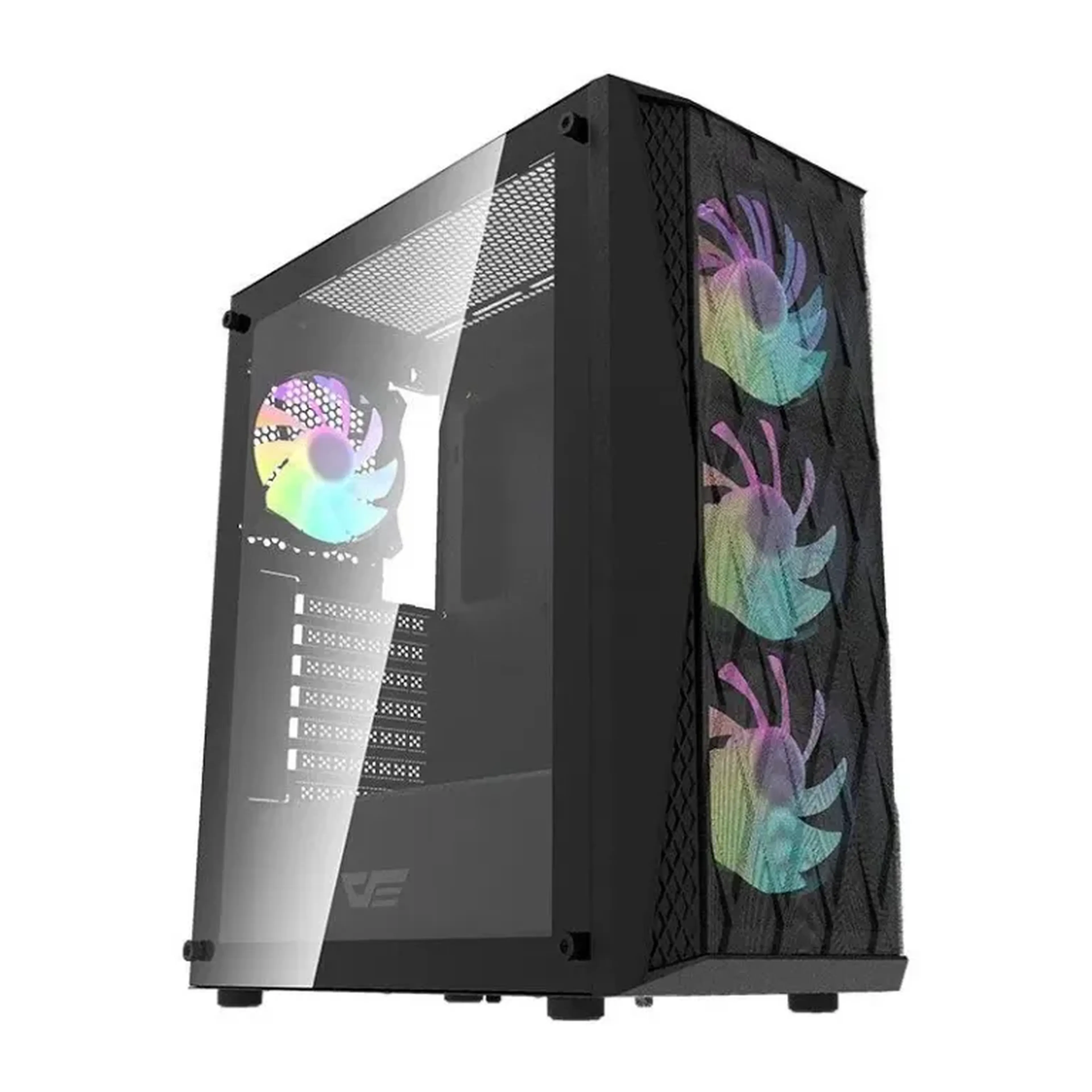Gabinete Gamer Darkflash DK352 Plus M-ATX Lateral em Vidro Tempe imagem